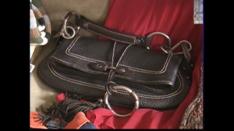 silver barter bag