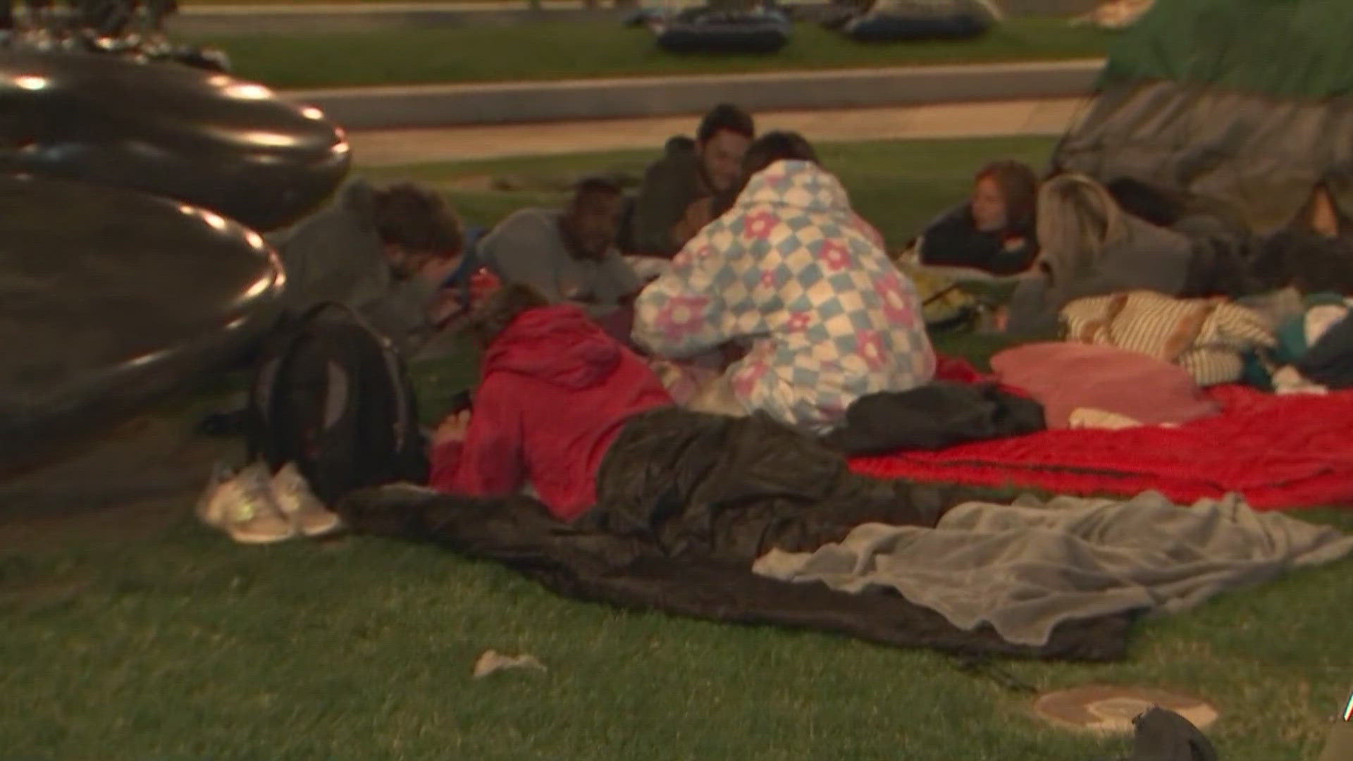The Huckleberry Sleep Out raises money and awareness for people experiencing homelessness in central Ohio.