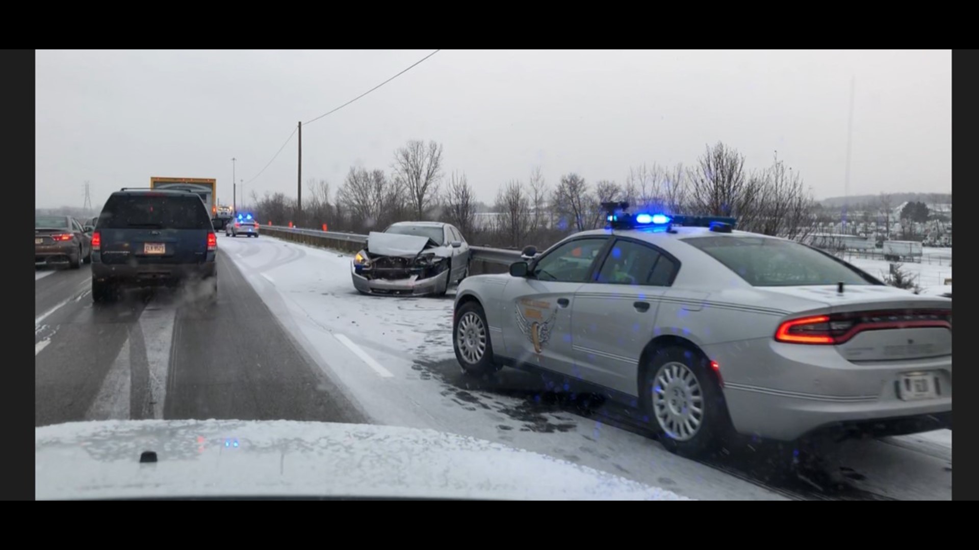 Three counties under a snow emergency in Central Ohio