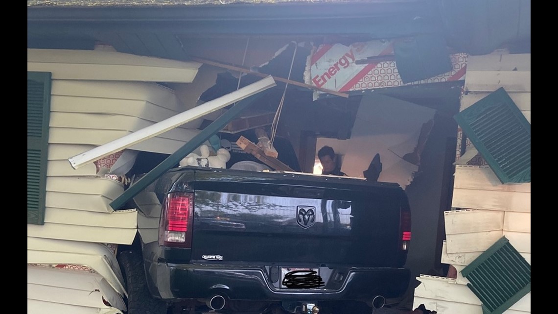 London home damaged after being hit by vehicle | 10tv.com