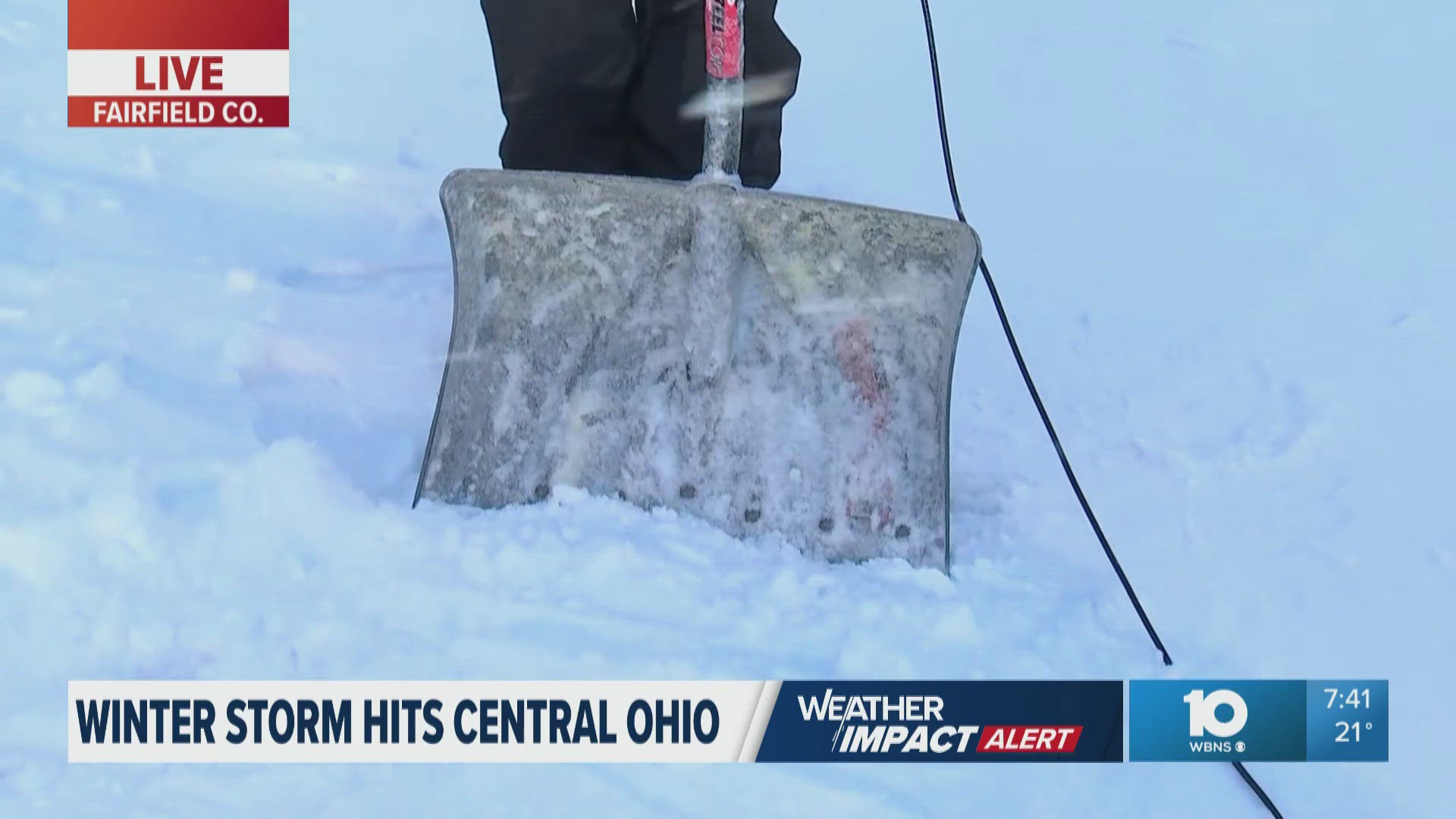 Tips for easier shoveling as winter storm covers Ohio counties in snow ...