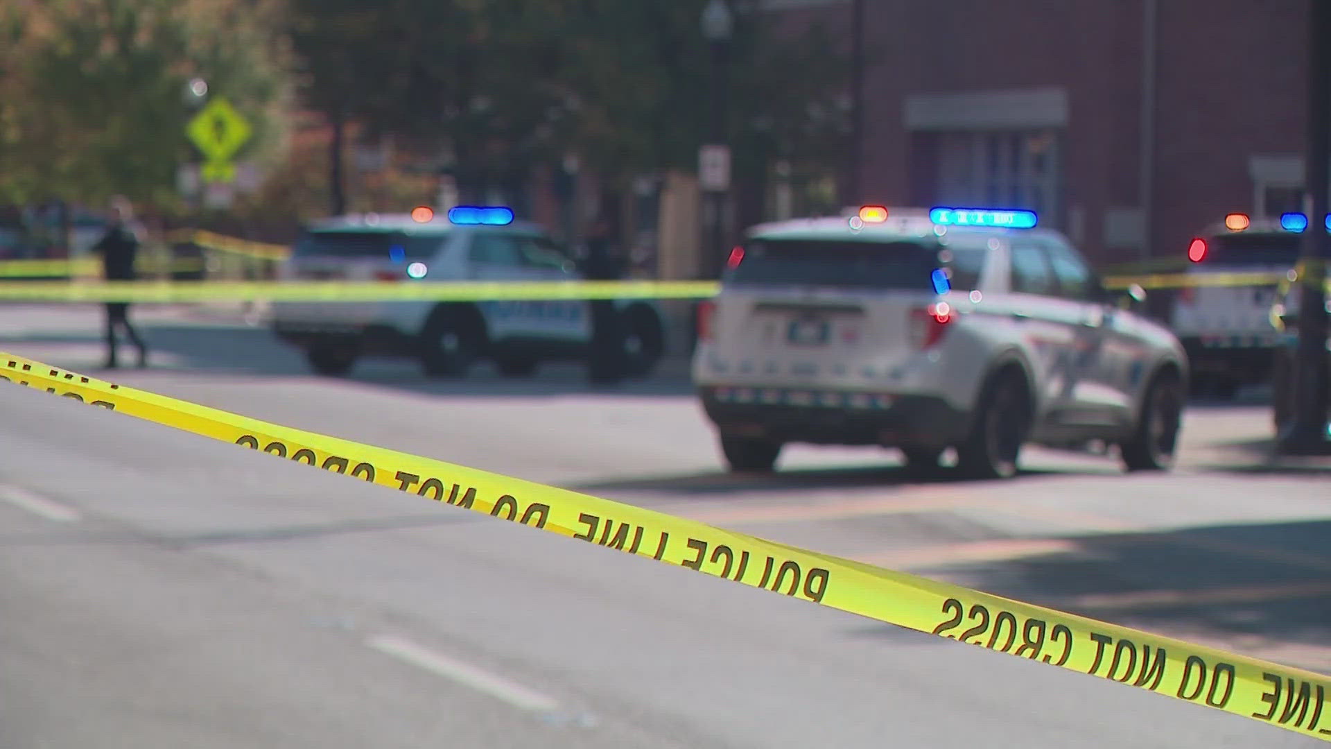 Officers were called on a report of a shooting at North High Street and Clark Place just before 2:40 p.m.