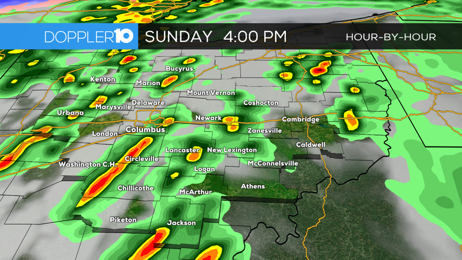 Tracking Sunday severe weather in central Ohio | 10tv.com