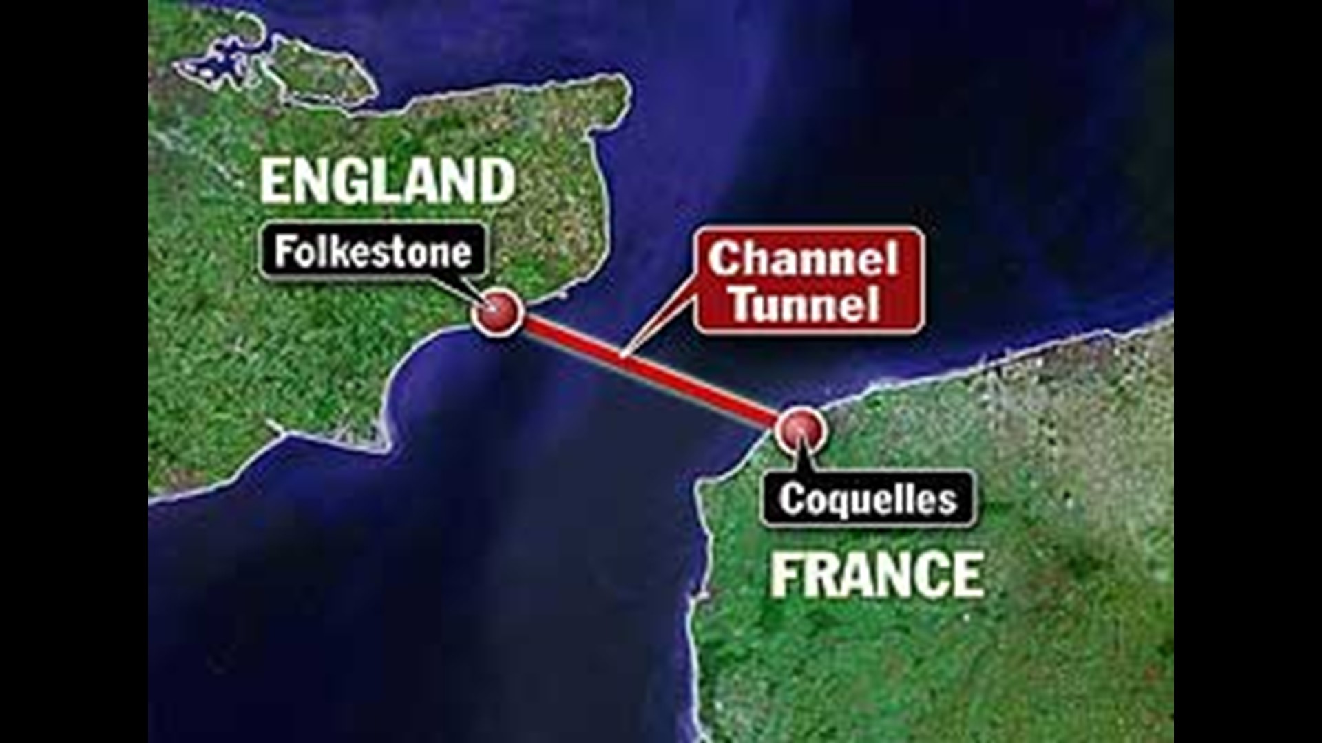 Fire Shuts Down Tunnel Under English Channel