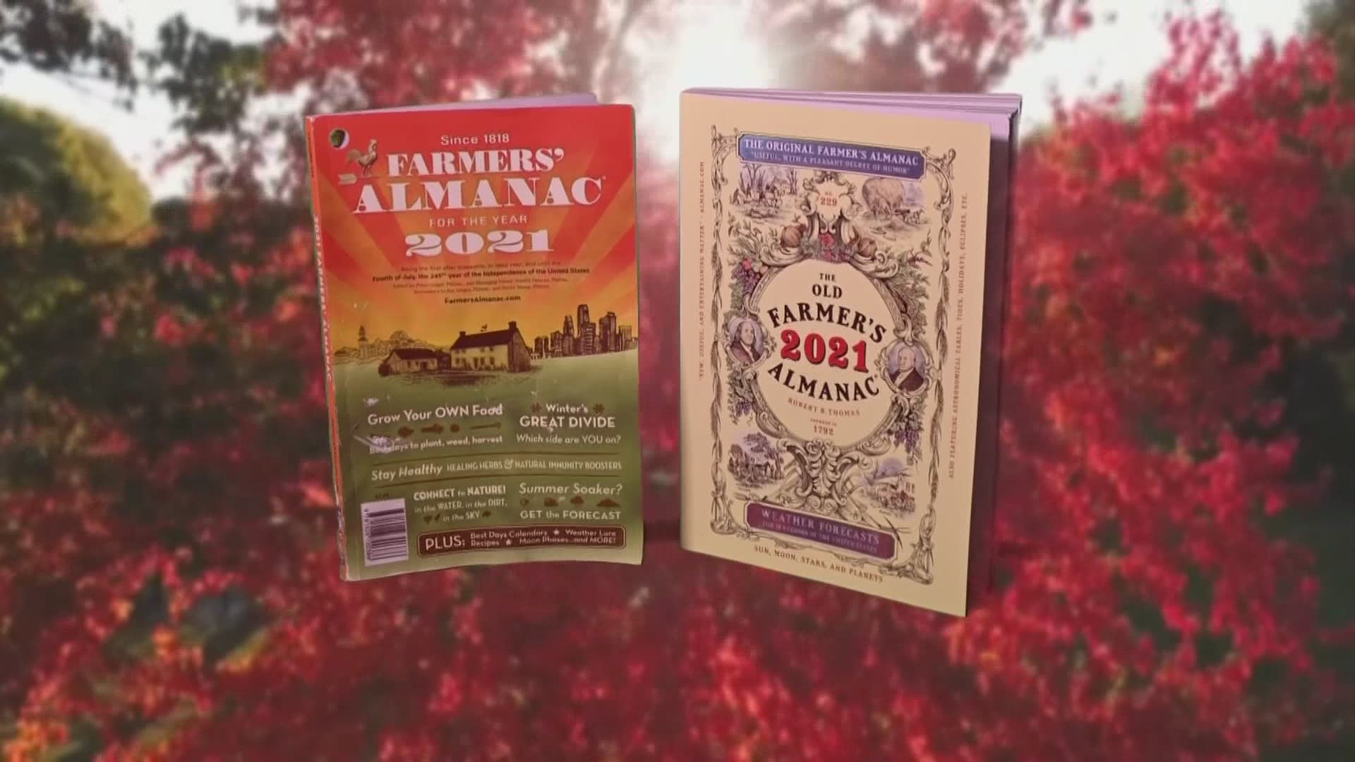 Many are judging winter's outlook by examining the Farmer's Almanac.