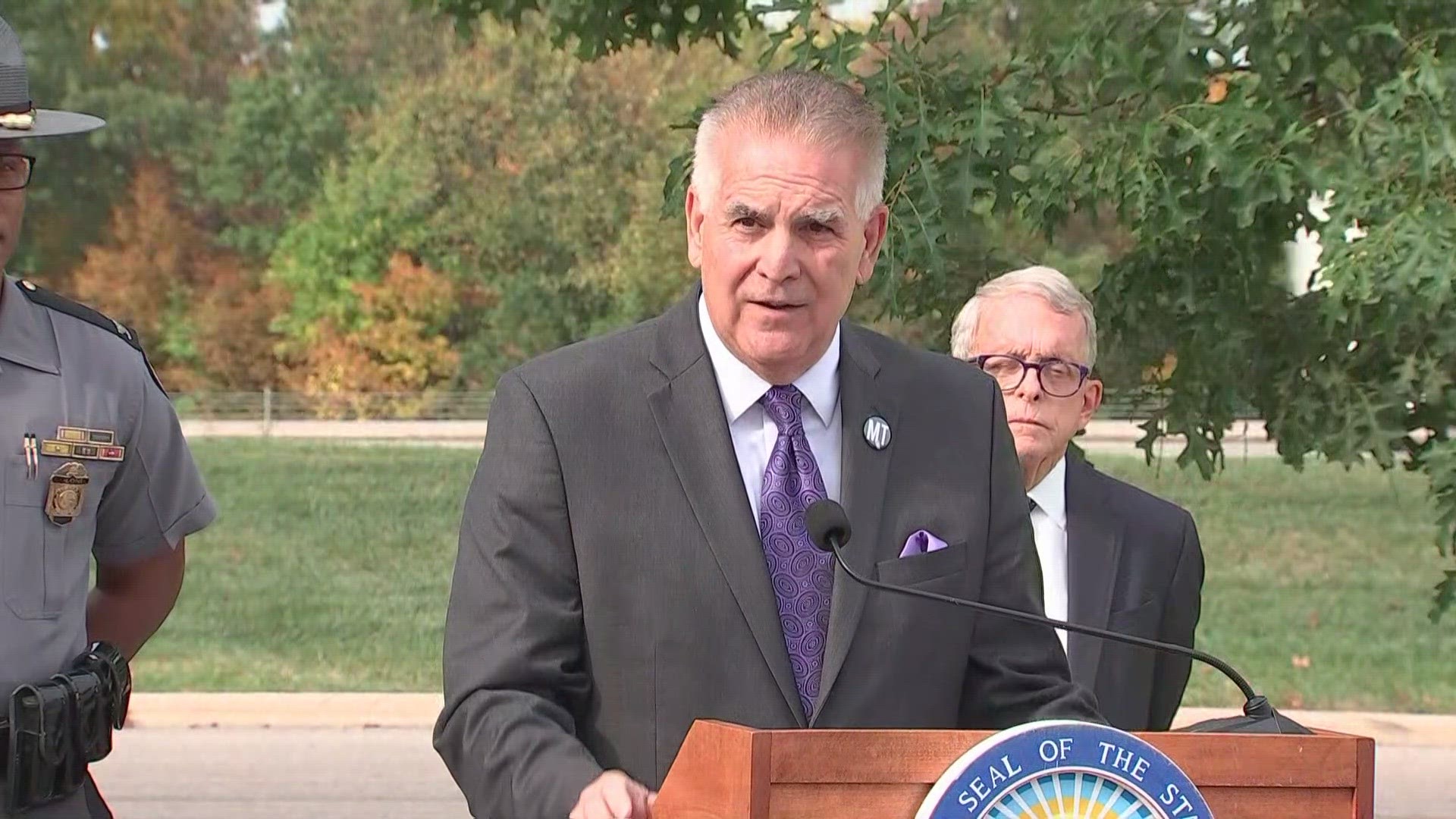10TV Sports Anchor Dom Tiberi spoke as Ohio's distracted driving law will be enforced starting Thursday.