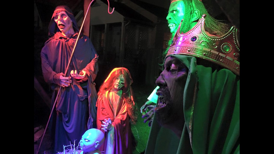 'Zombie Nativity' Back In Cincinnati Yard A Year After Controversy