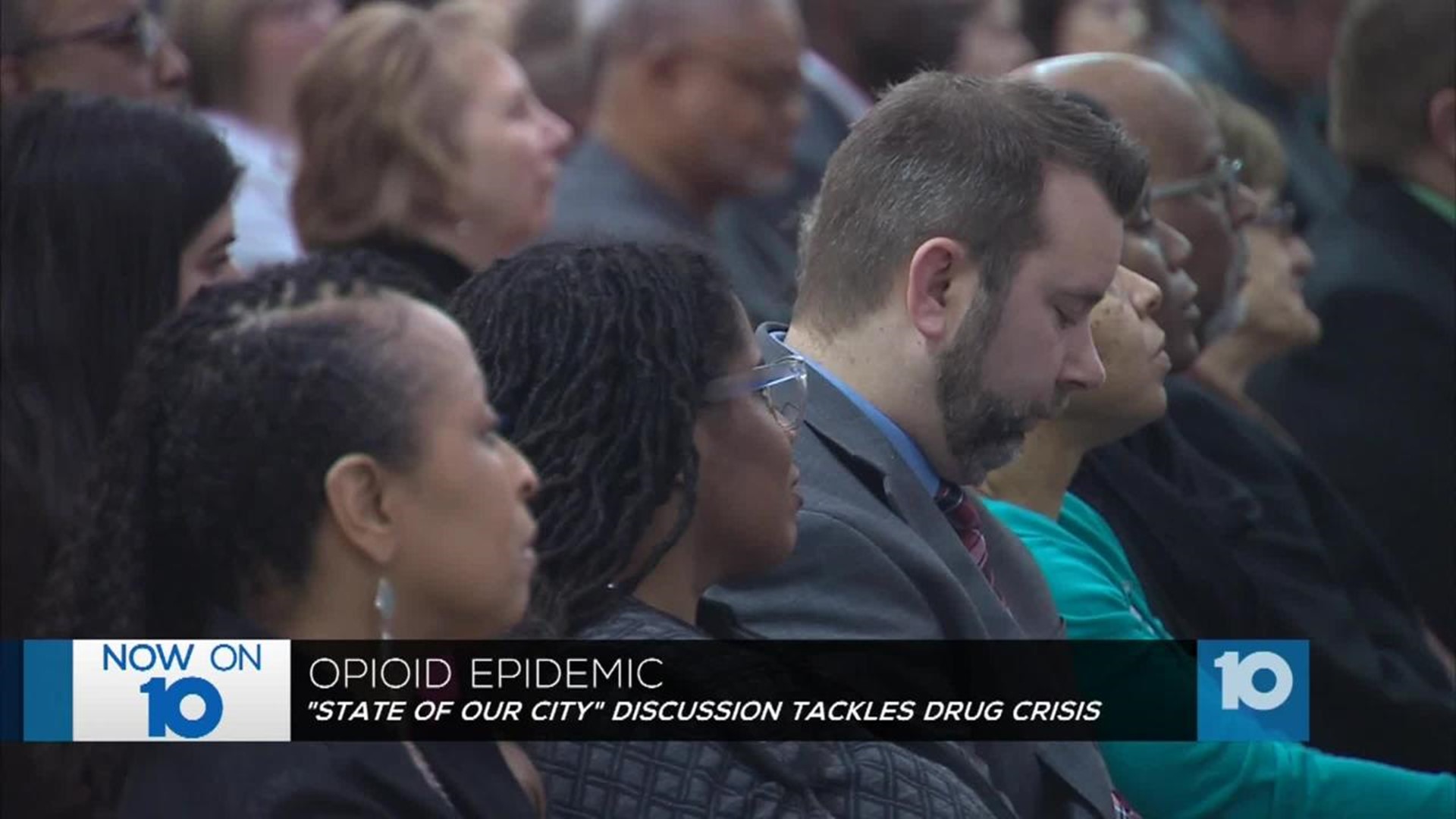 Mayor Ginther discusses drug epidemic in latest city forum