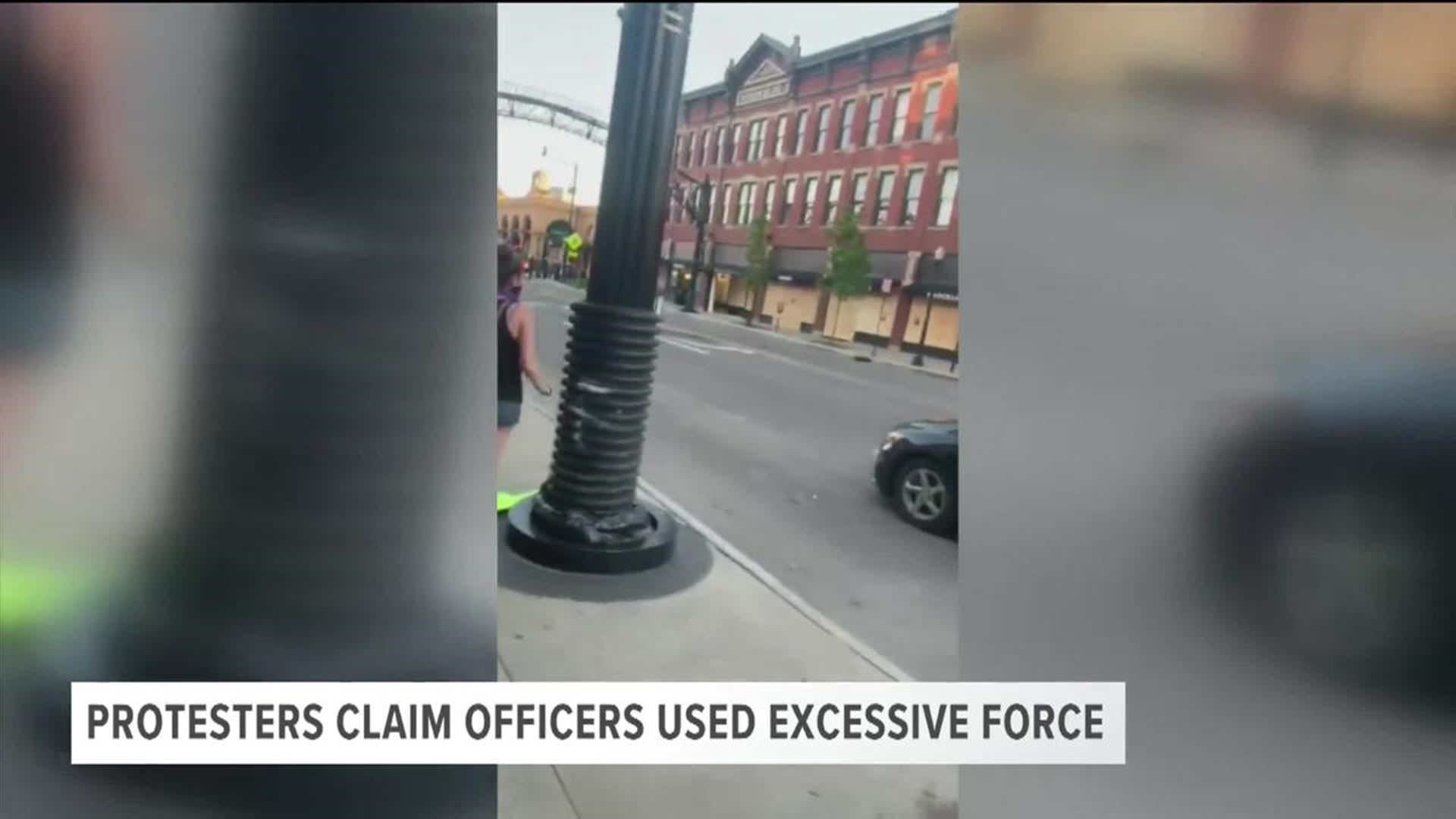 Video shows what appears to be officers using excessive force