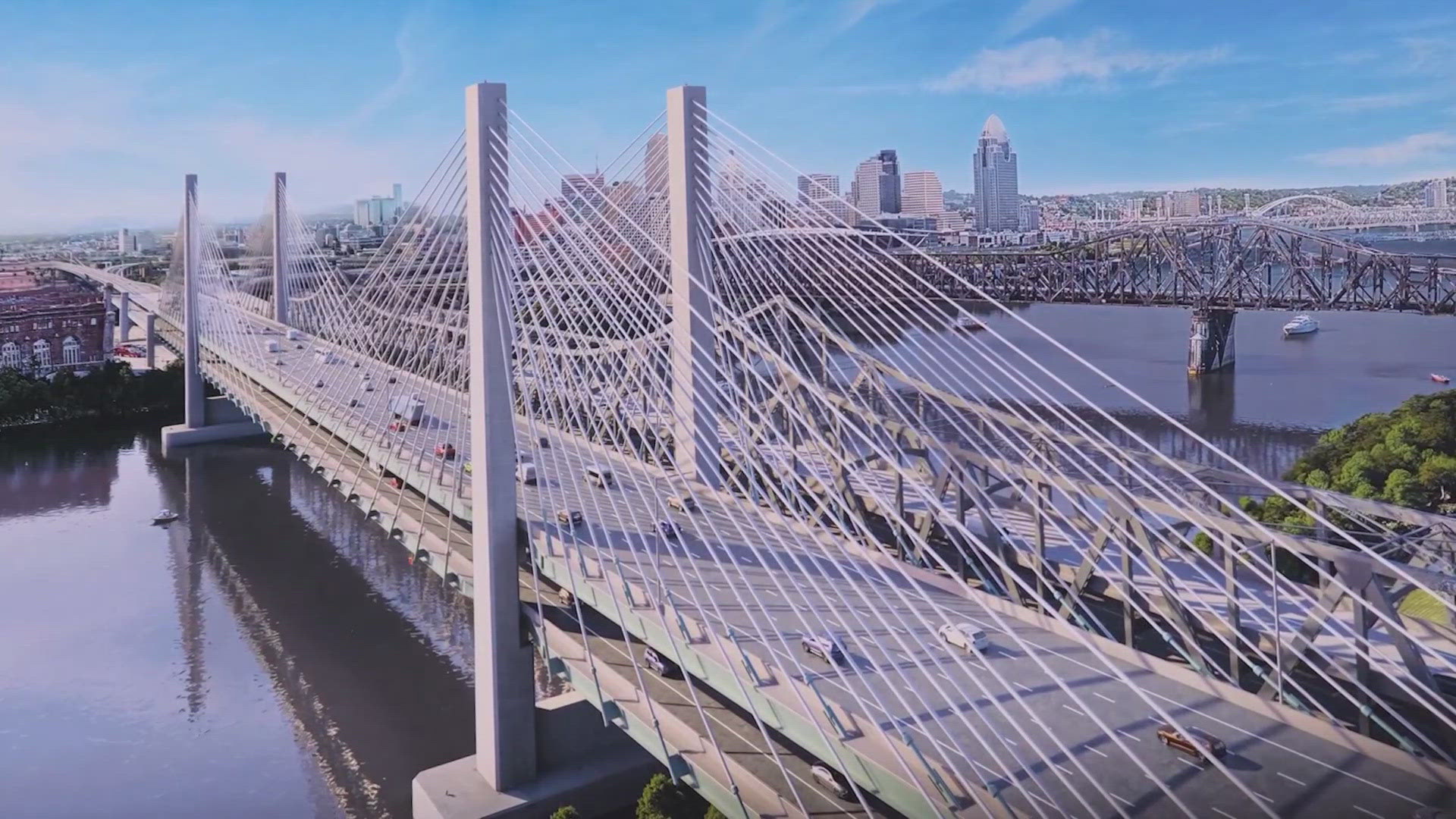 The Brent Spence Bridge Corridor Project will span eight miles of Interstate 71 and Interstate 75 in Kentucky and I-75 in Ohio.