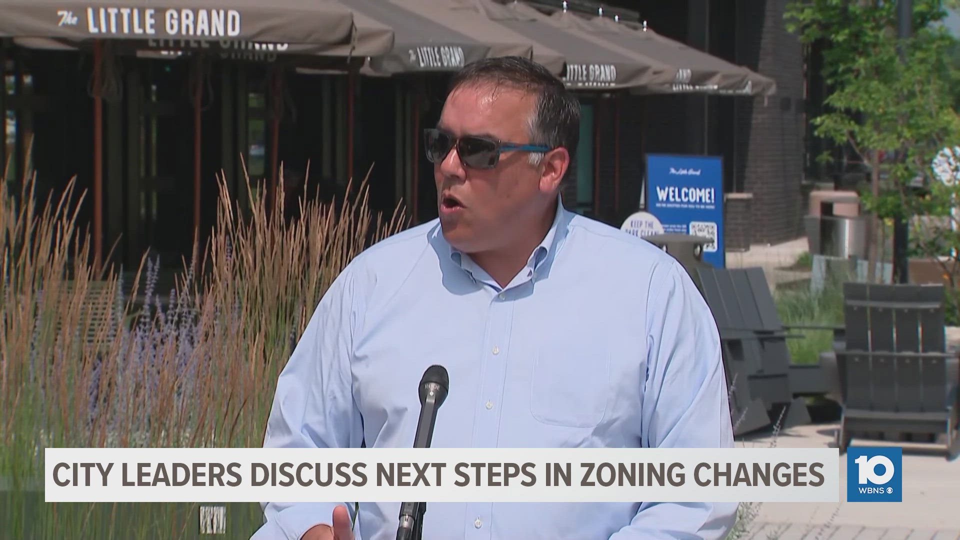 Ginther said outdated zoning regulations are holding the city back from repurposing vacant shopping centers or building housing near where people work.