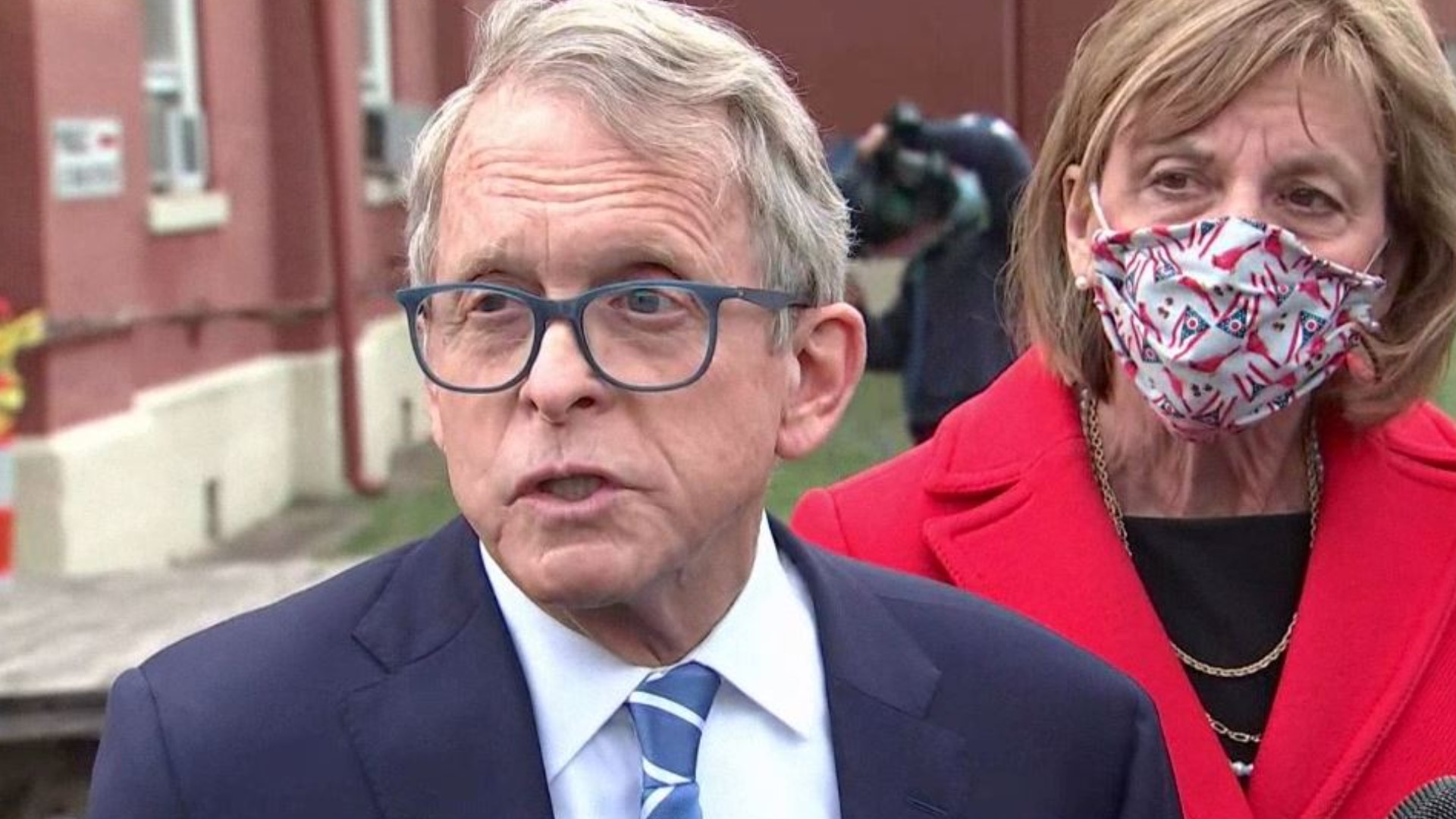 Gov. DeWine spoke in Pike County after Edward "Jake" Wagner pleaded guilty to eight counts of aggravated murder and other charges.