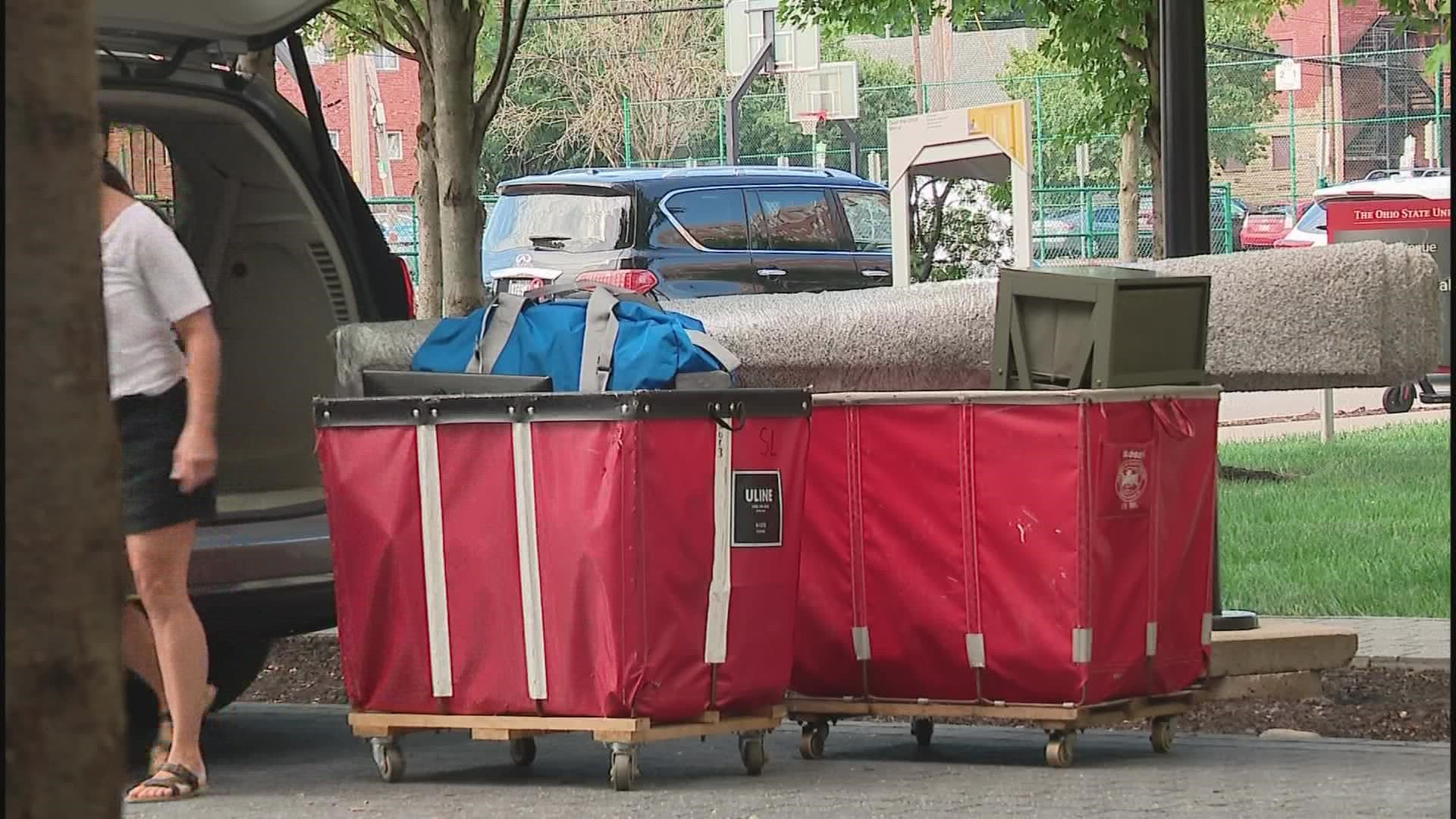 It's move-in week for freshmen at The Ohio State University and surrounding businesses are excited about the return of school and all of its students.