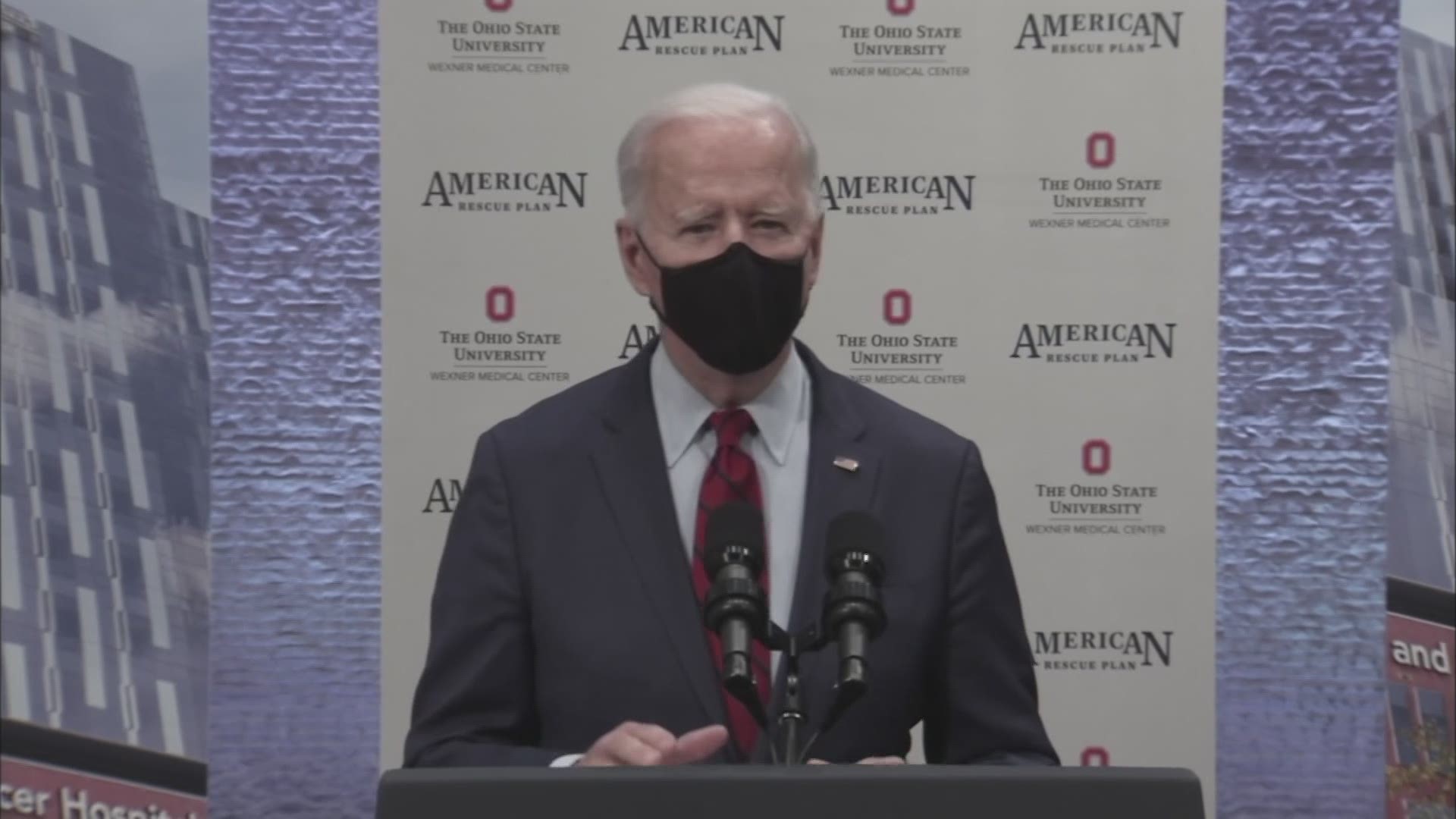 President Joe Biden came to Ohio on Tuesday.