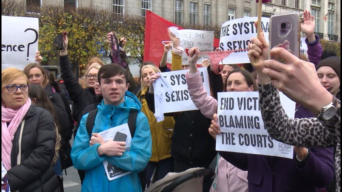 Protests In Ireland After Teen Rape Victim's Underwear Used As