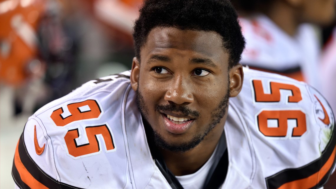 NFL suspends Browns' Myles Garrett for at least rest of season for