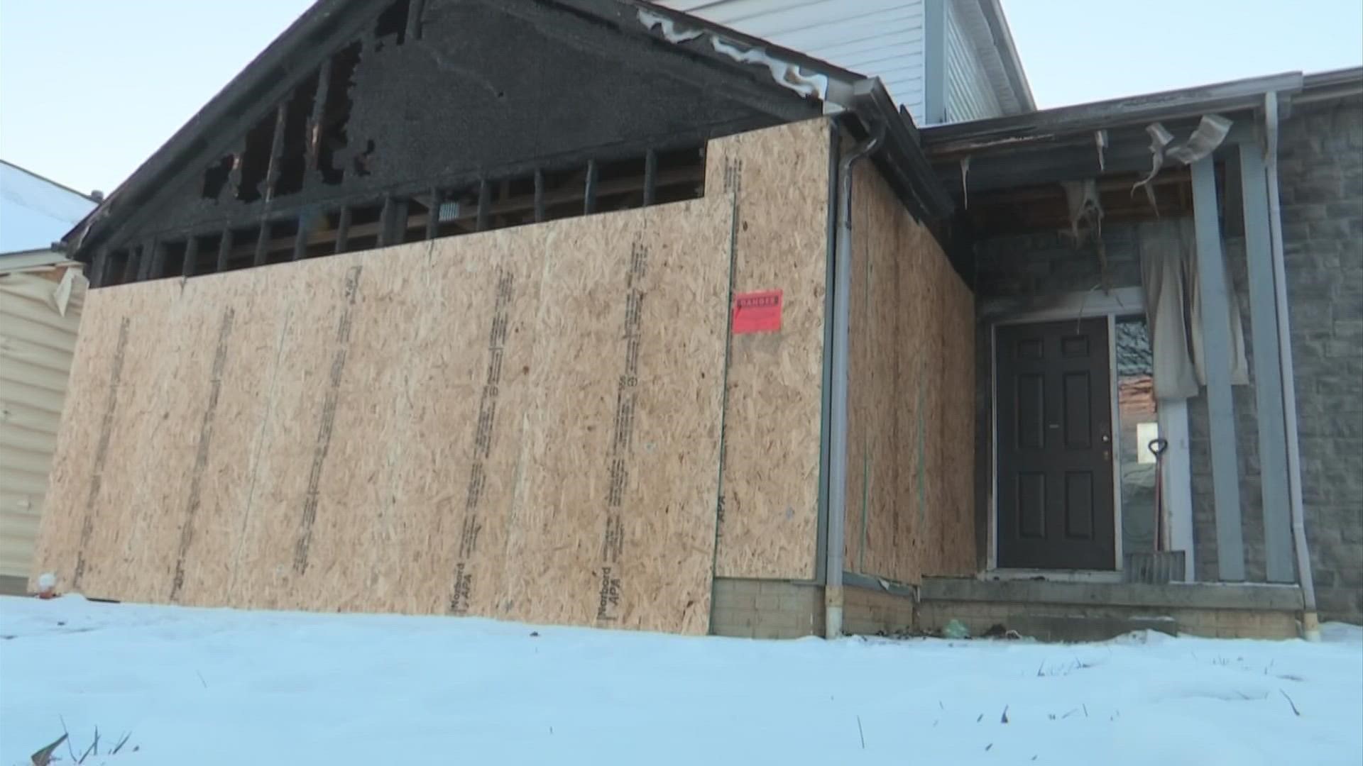 The fire happened on Jan. 18. Fire officials have not determined what caused the blaze yet.