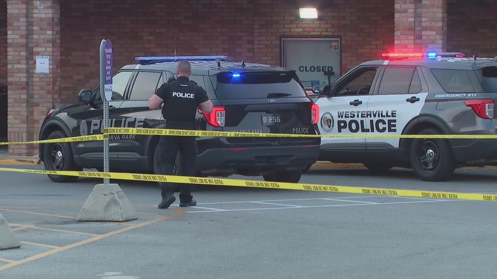 The Franklin County Coroner's Office confirmed that a pregnant woman was killed in a shooting involving an officer outside of a Kroger in Blendon Township.