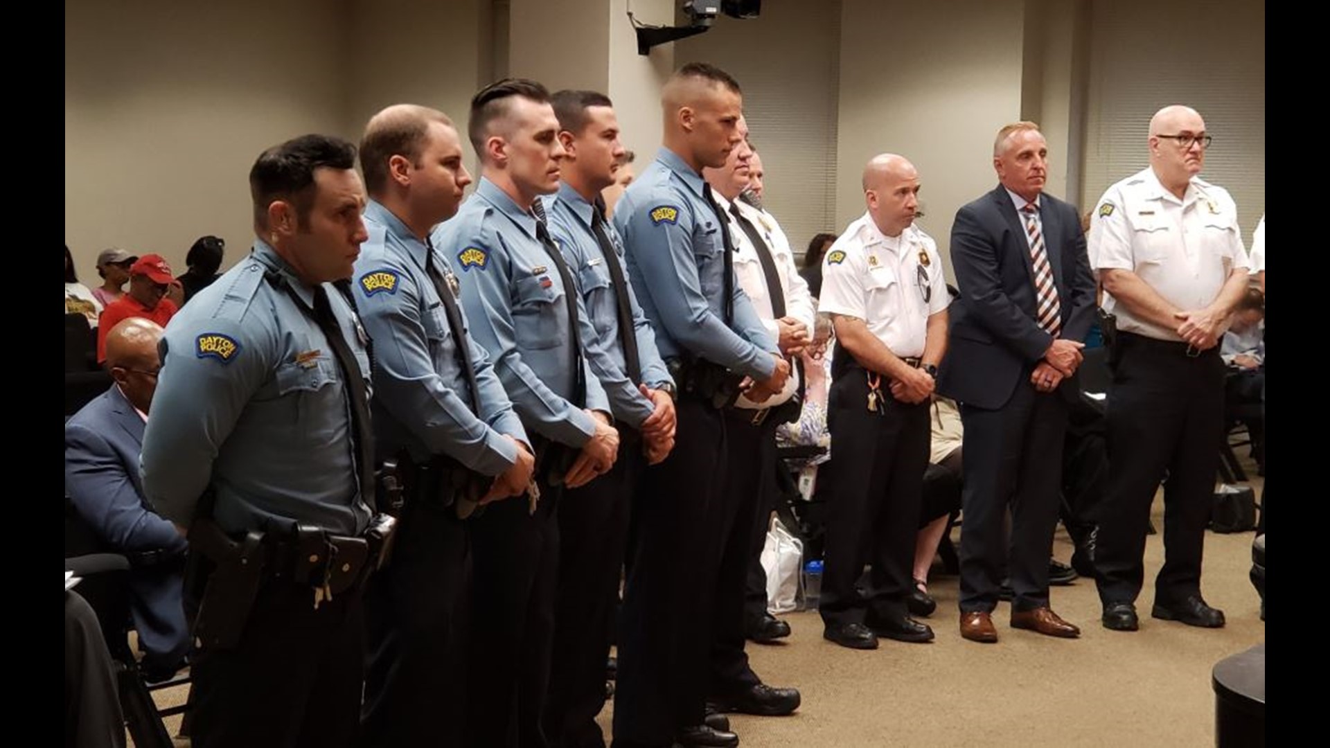 Dayton Police officers featured in President Trump's Christmas message | 10tv.com