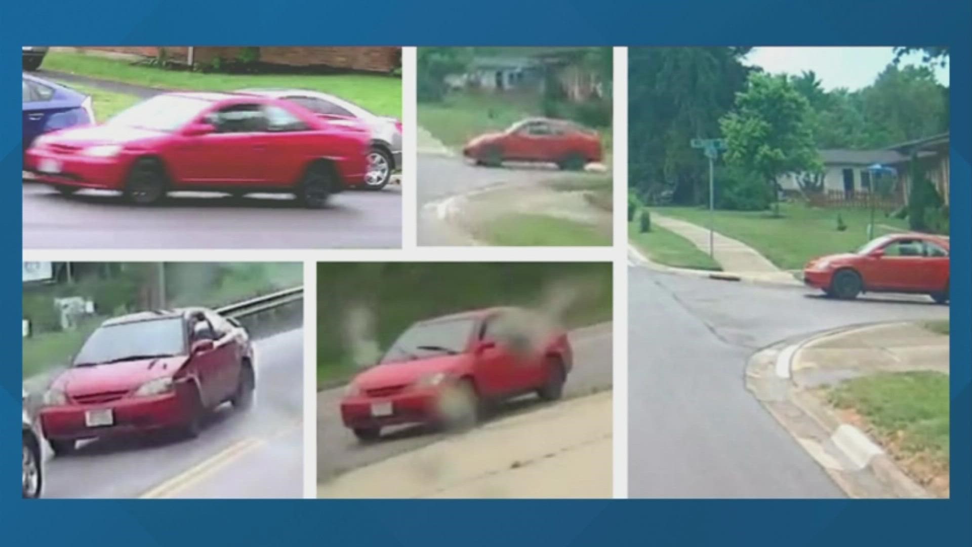 Police are asking for information about a red Honda Civic in connection to the death of Robert Goodrich.
