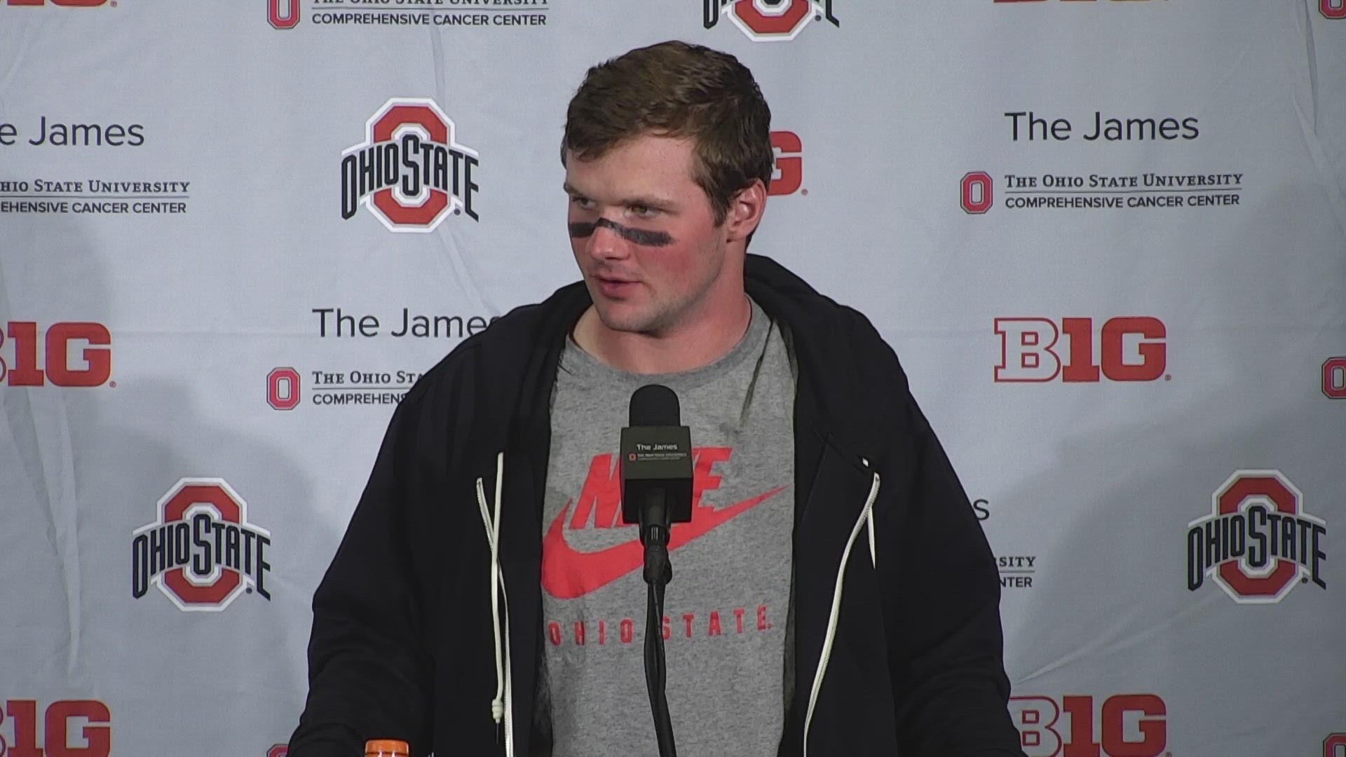 Kyle McCord threw for three touchdowns and 258 yards during Ohio State's 35-7 win against Youngstown State.