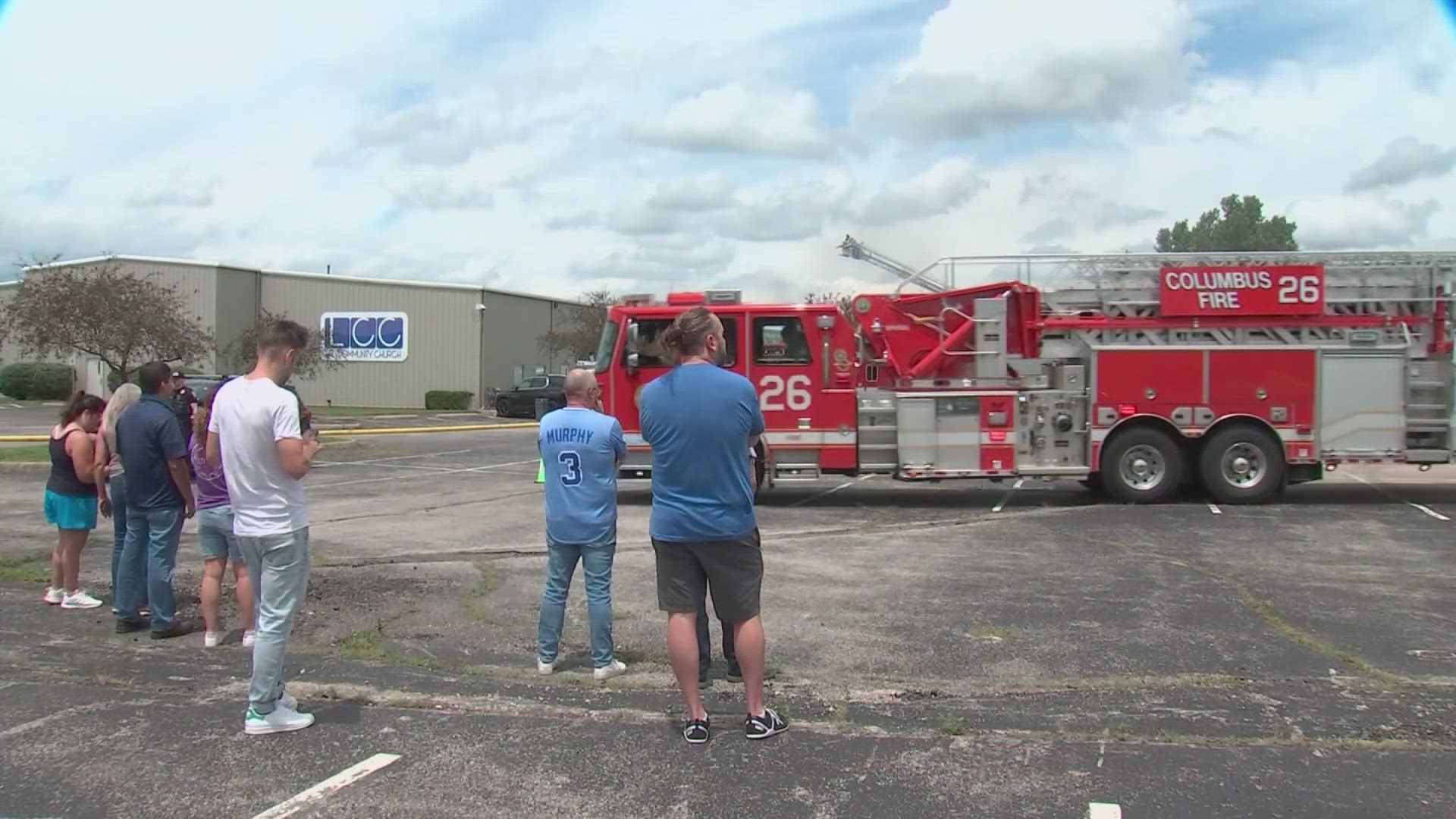 Everything inside the pantry is a total loss due to fire or smoke damage.