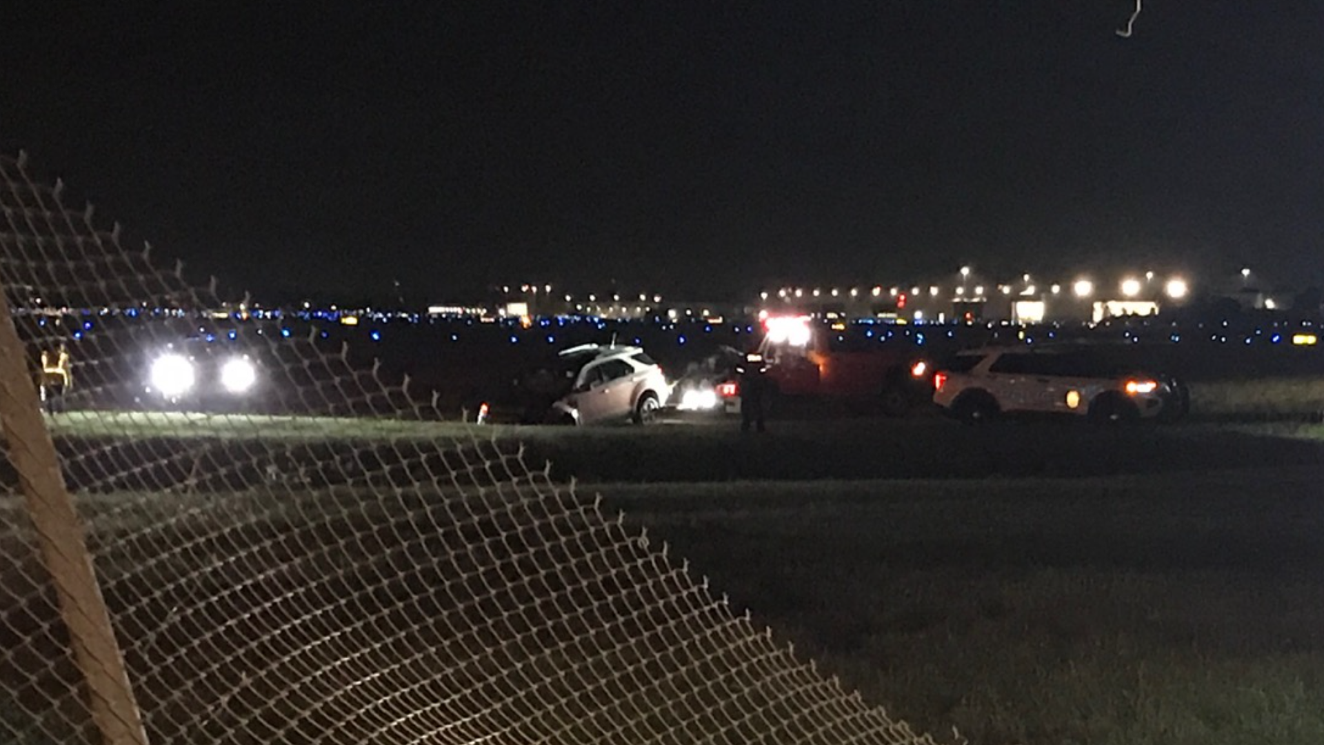 The chase happened before 2:30 a.m. and ended on Stelzer Road near the John Glenn Columbus International Airport.