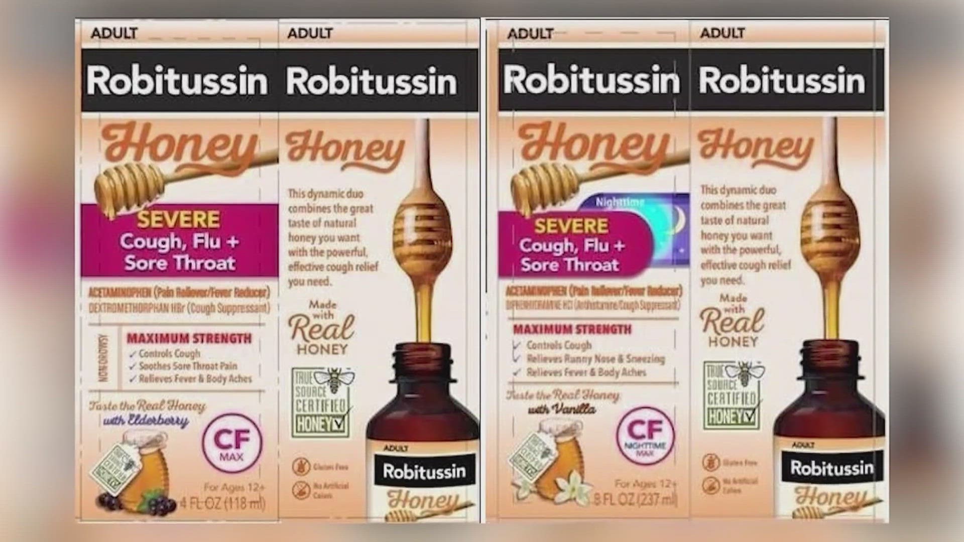Two types of Robitussin cough syrup have been recalled because of microbial contamination that could be dangerous for some people.