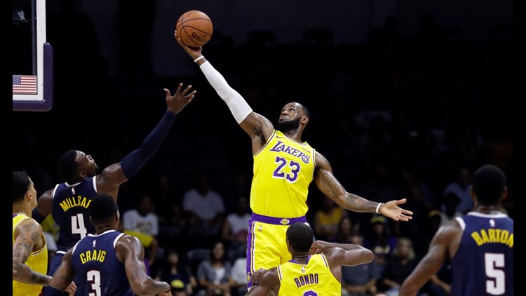 Saturday's NBA: Lakers shutting down LeBron James for rest of season