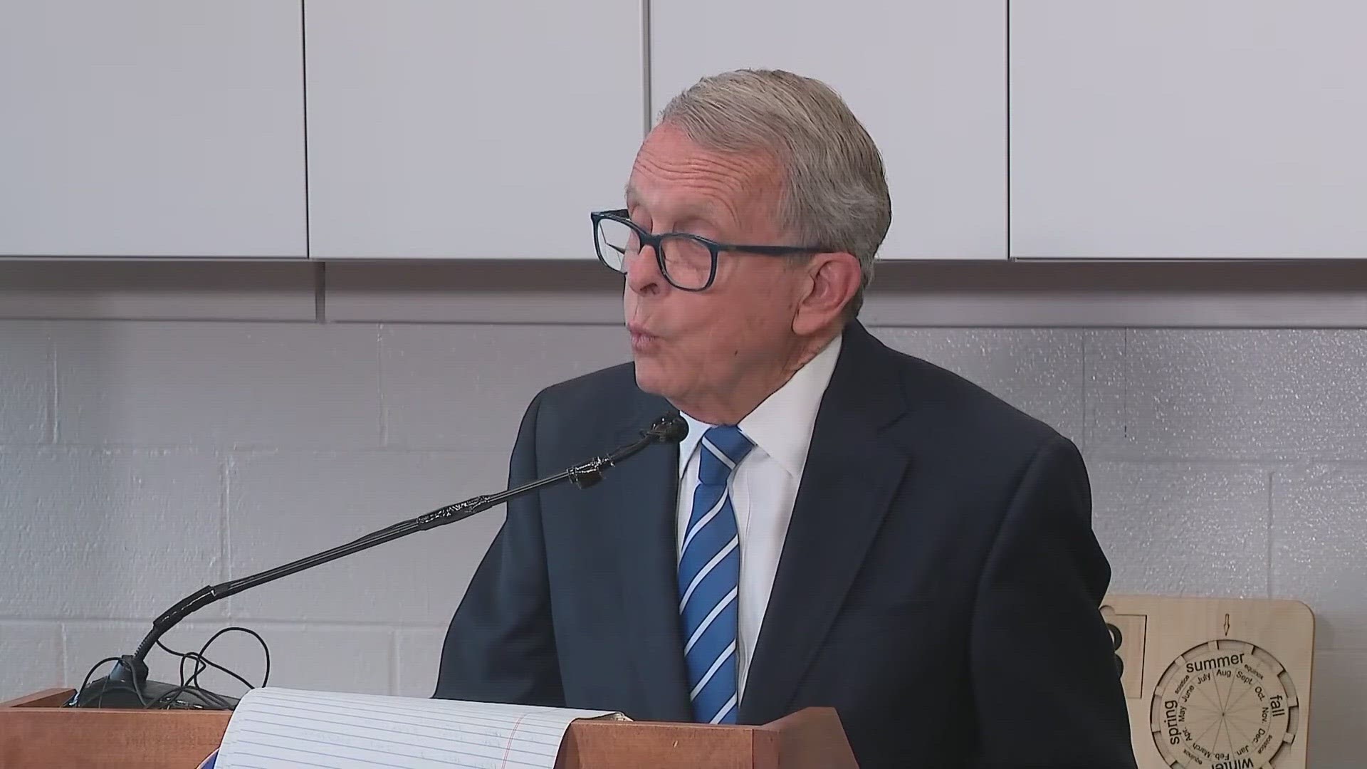 Gov. Mike DeWine is set to announce a new initiative to combat gun violence in central Ohio.