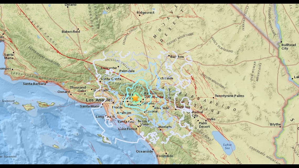 4.4 magnitude earthquake shakes Southern California, near Los Angeles