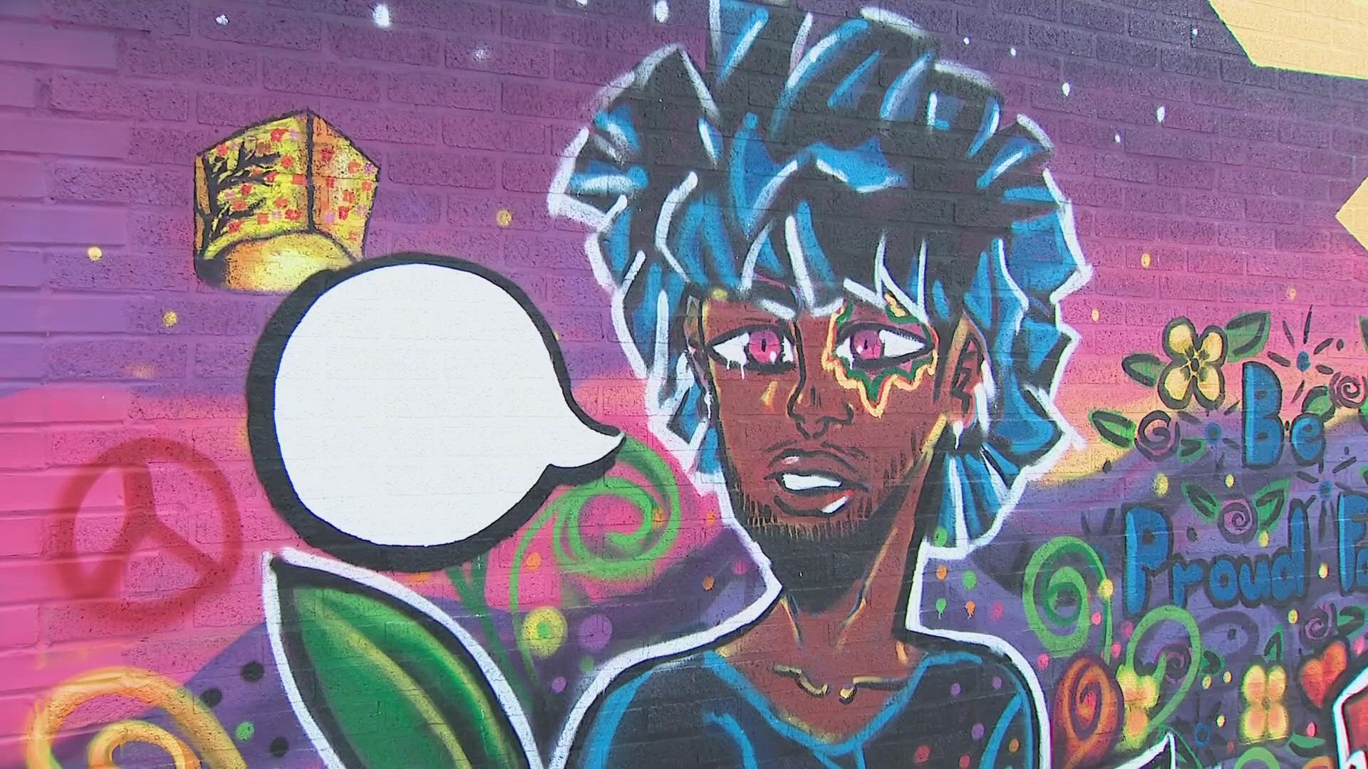 The mural was a part of Ohio State's Linden Empowerment Murals but some say it's not exactly what they signed up for.