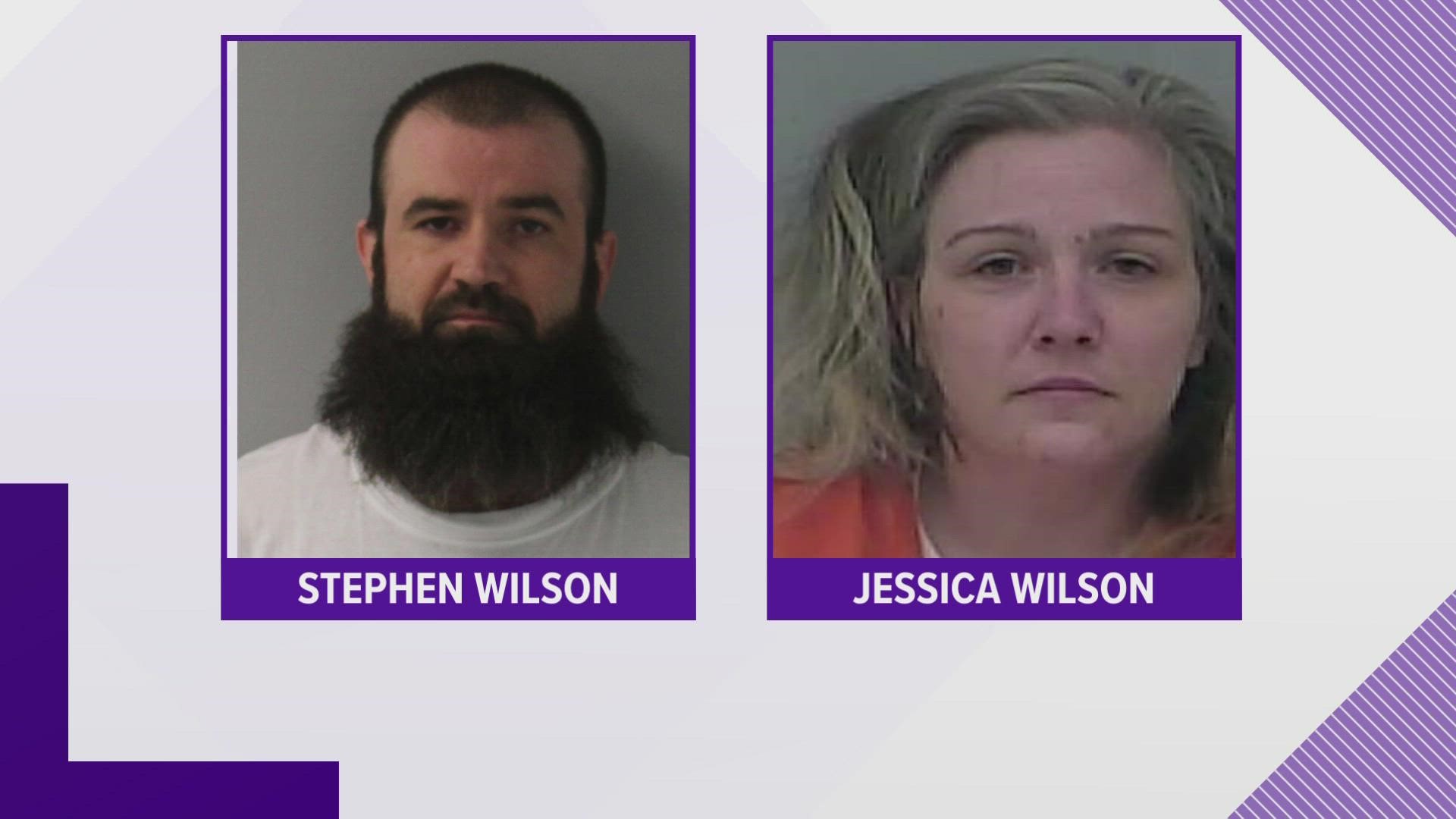 A husband and wife in central Ohio were sentenced to prison for crimes involving minors after being arrested January 2021.