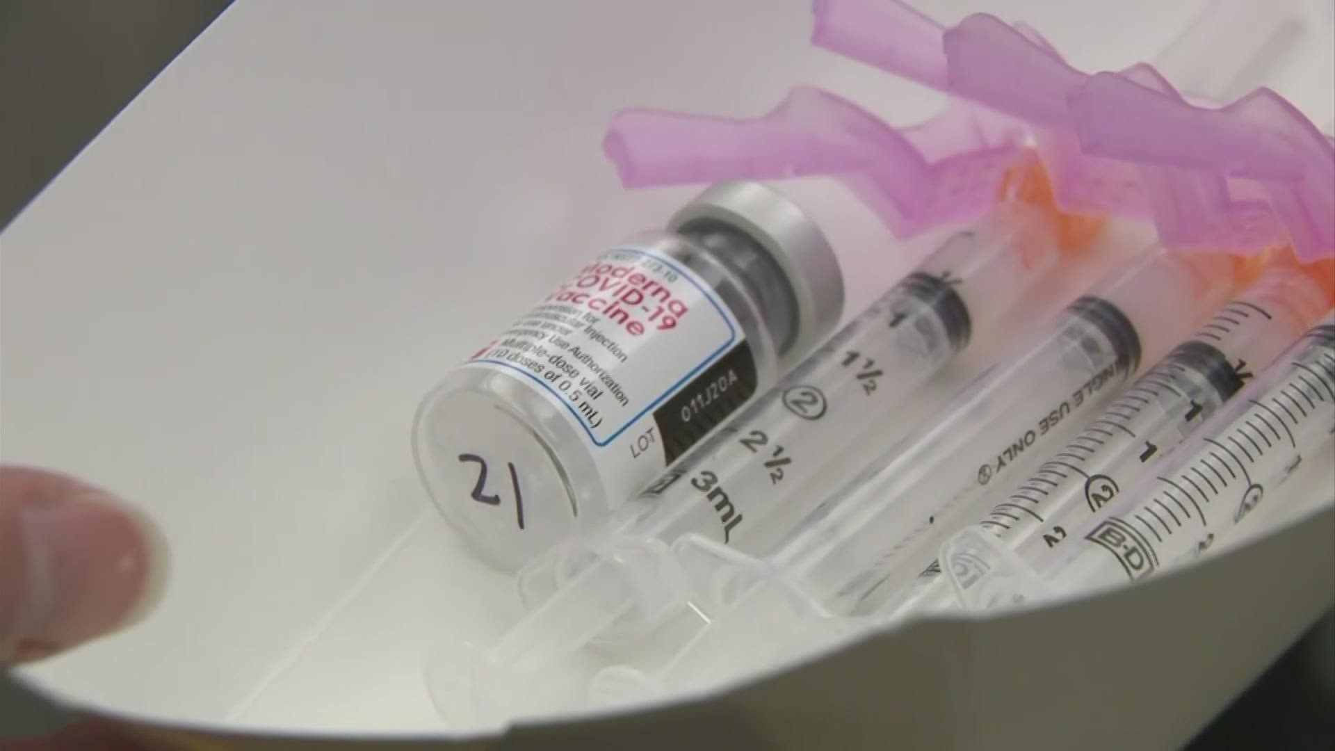 The FDA and CDC say people who have been fully vaccinated don't need a booster at this time.