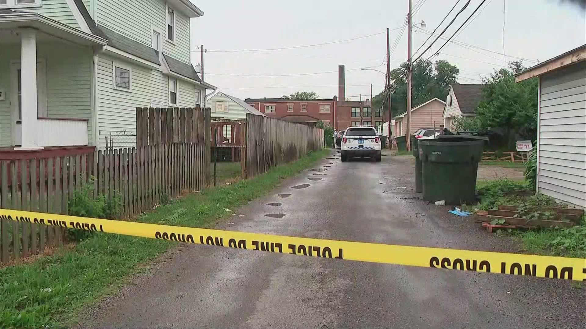 The woman was found in an alley in the 500 block of South Terrace Avenue around 6:20 a.m.