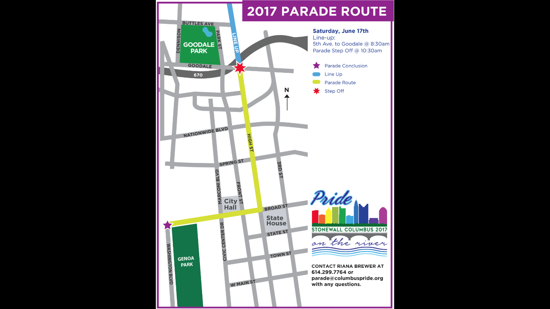 Columbus Pride Parade takes a different route in 2017