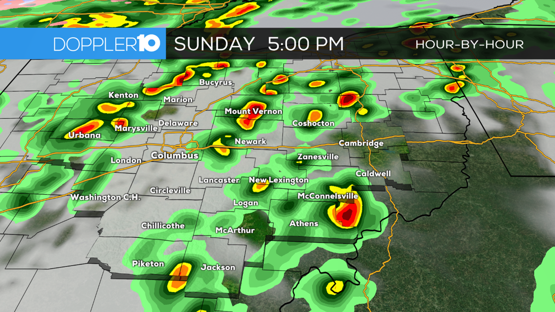 Tracking Sunday severe weather in central Ohio | 10tv.com