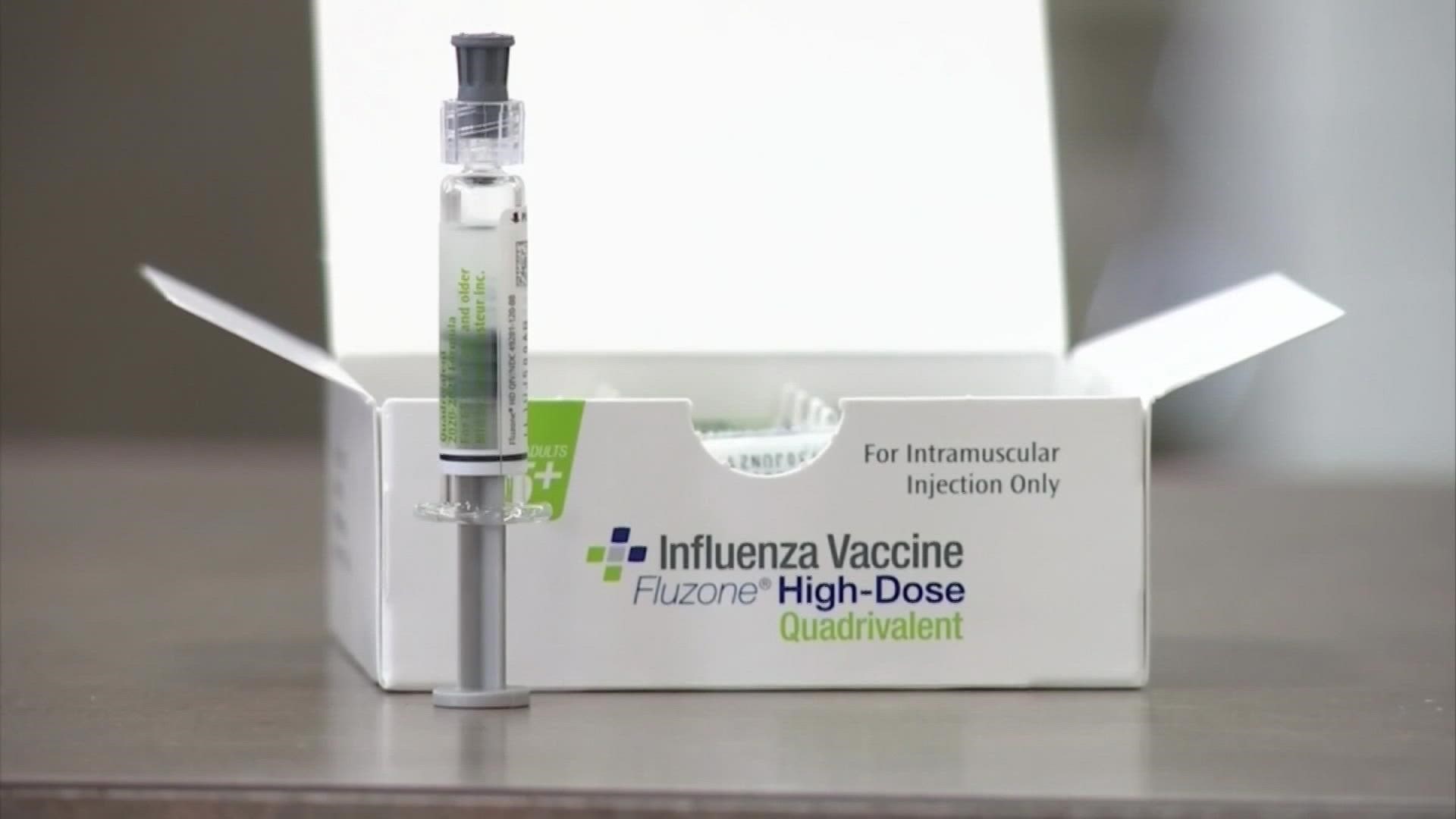 The CDC is reporting in its latest data about flu vaccines, vaccines in kids are down by about 6% between 2020 and 2021. OhioHealth says their numbers are down too.