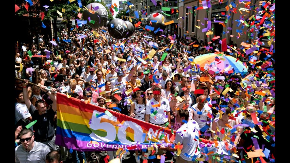 AP PHOTOS: Rainbows around the world as LGBTQ+ Pride is celebrated  throughout June