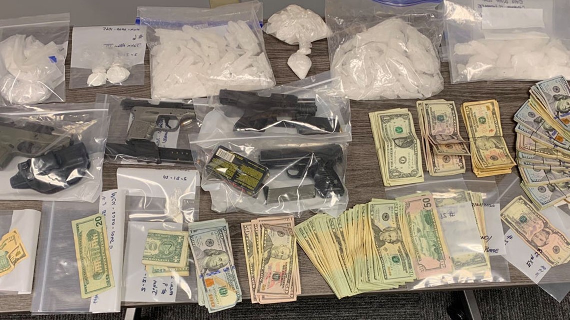 Police Seize Drugs Guns And 13000 Cash In Northeast Columbus