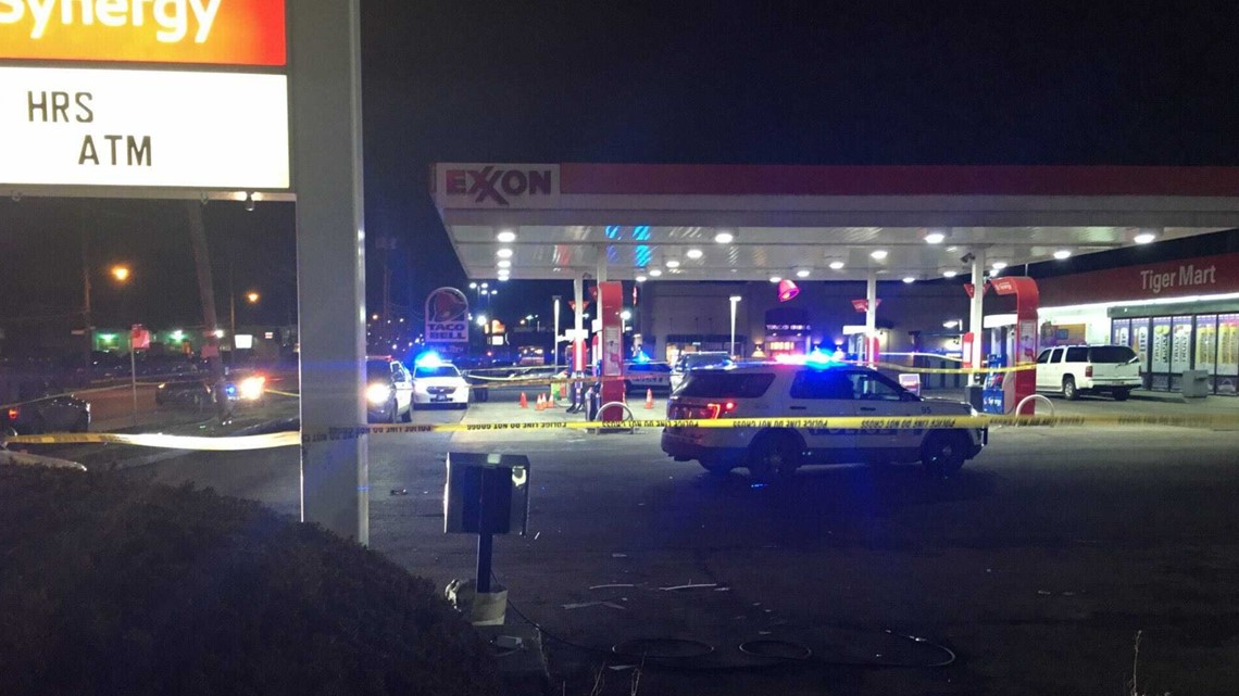 Gas station surveillance video captures deadly shooting on East