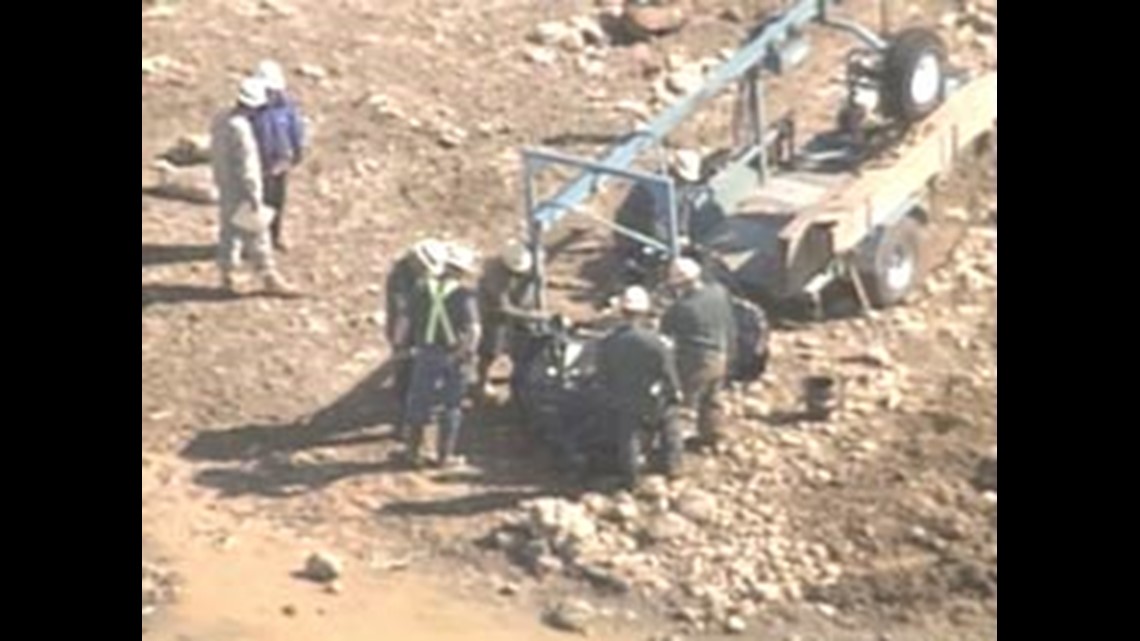 10 Coffins, Vault Recovered From Alum Creek