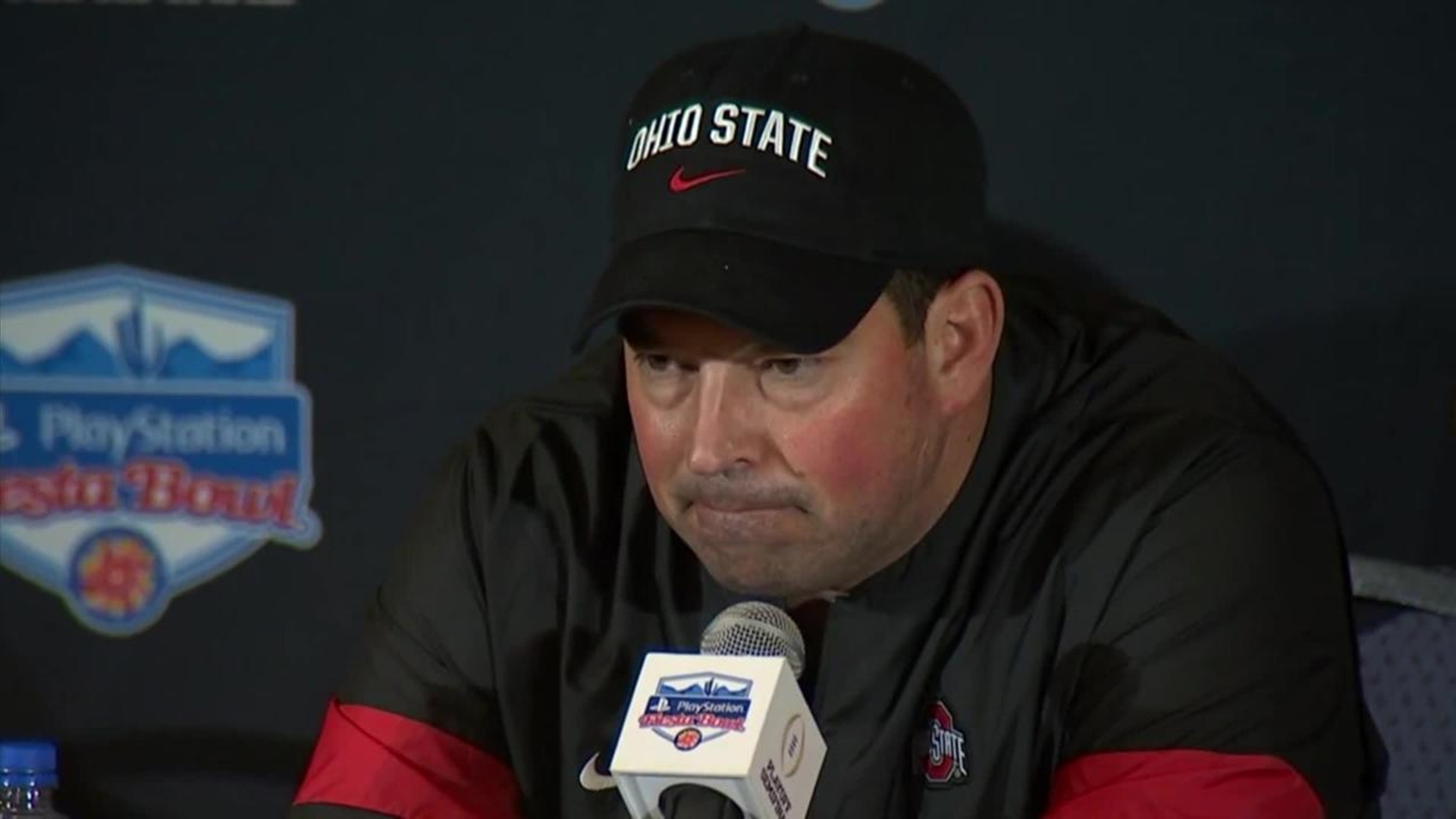 Ohio State head coach discusses his thoughts on the reports that the Big Ten is considering canceling fall sports due to the COVID-19 pandemic.