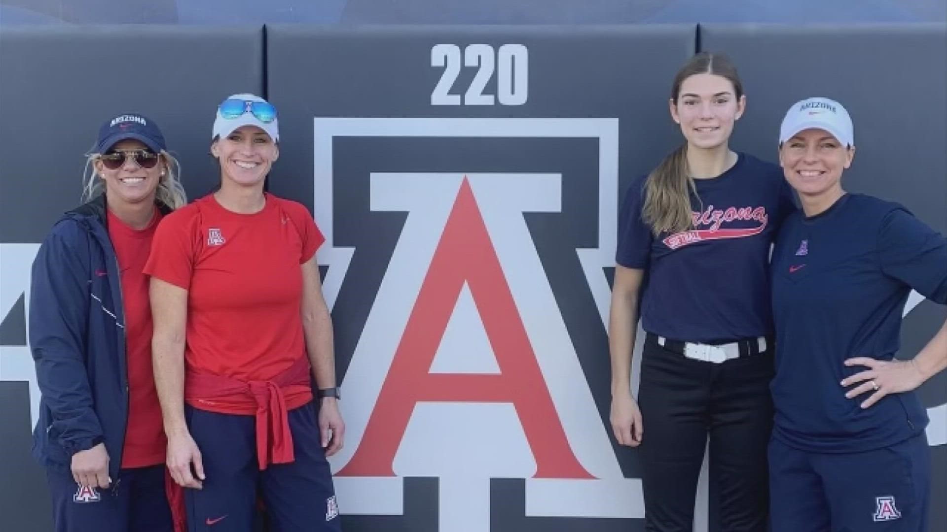 Brooke Mannon has committed to playing softball at the University of Arizona.