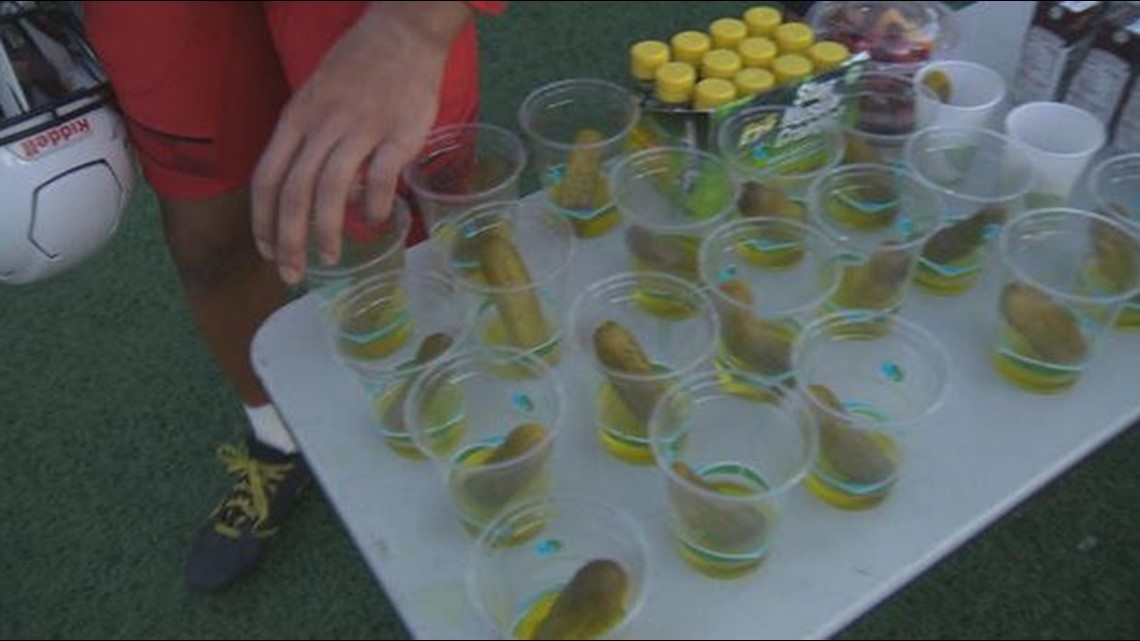 Why athletes drink pickle juice, and the surprising reason it may work
