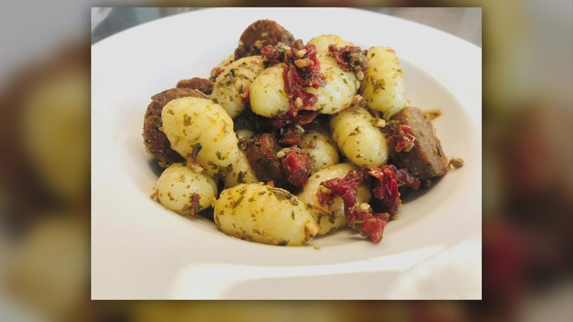Brittany's Bites: Pesto-Sausage Gnocchi