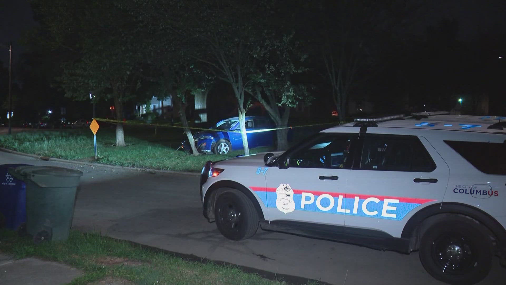 A man was arrested after police said he shot two people at a bar in northeast Columbus early Wednesday morning.