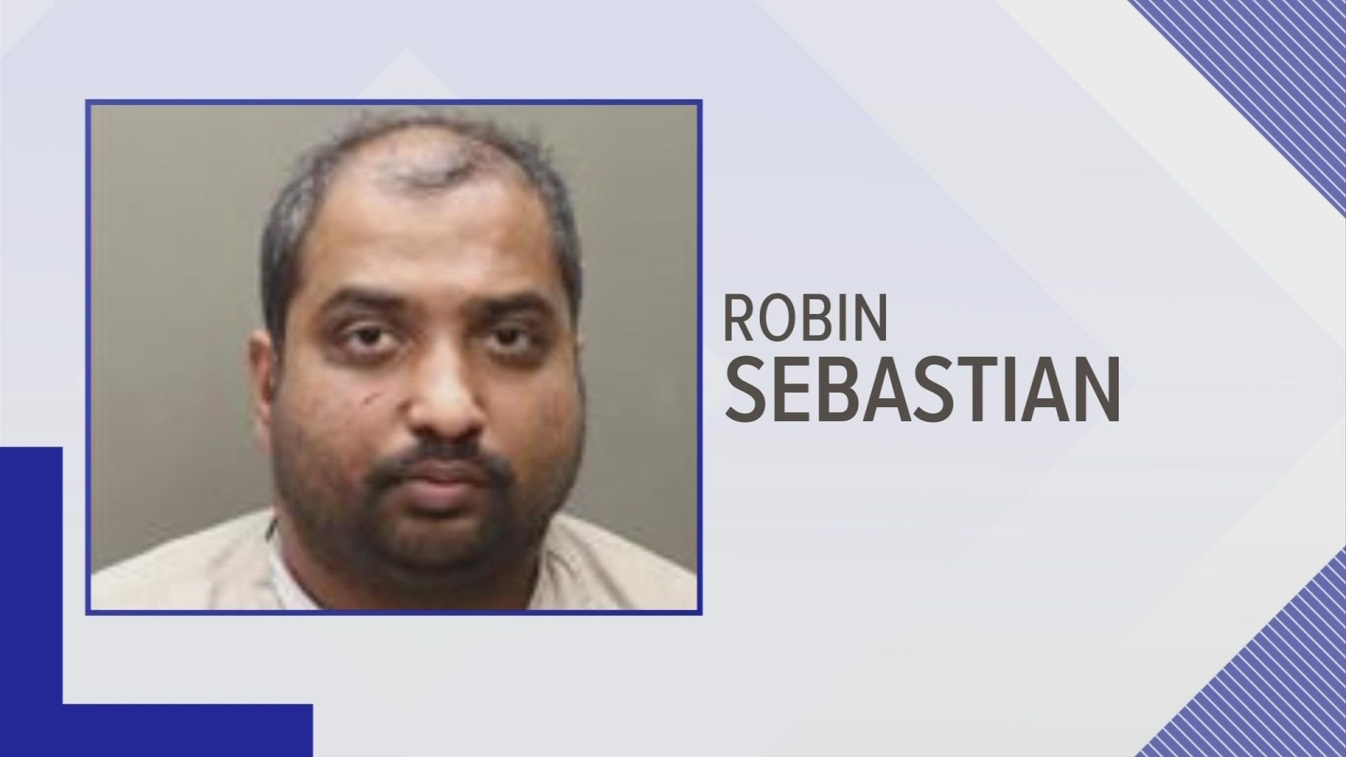 According to police, Robin Sebastian fatally stabbed Pradeep Anand during an argument.