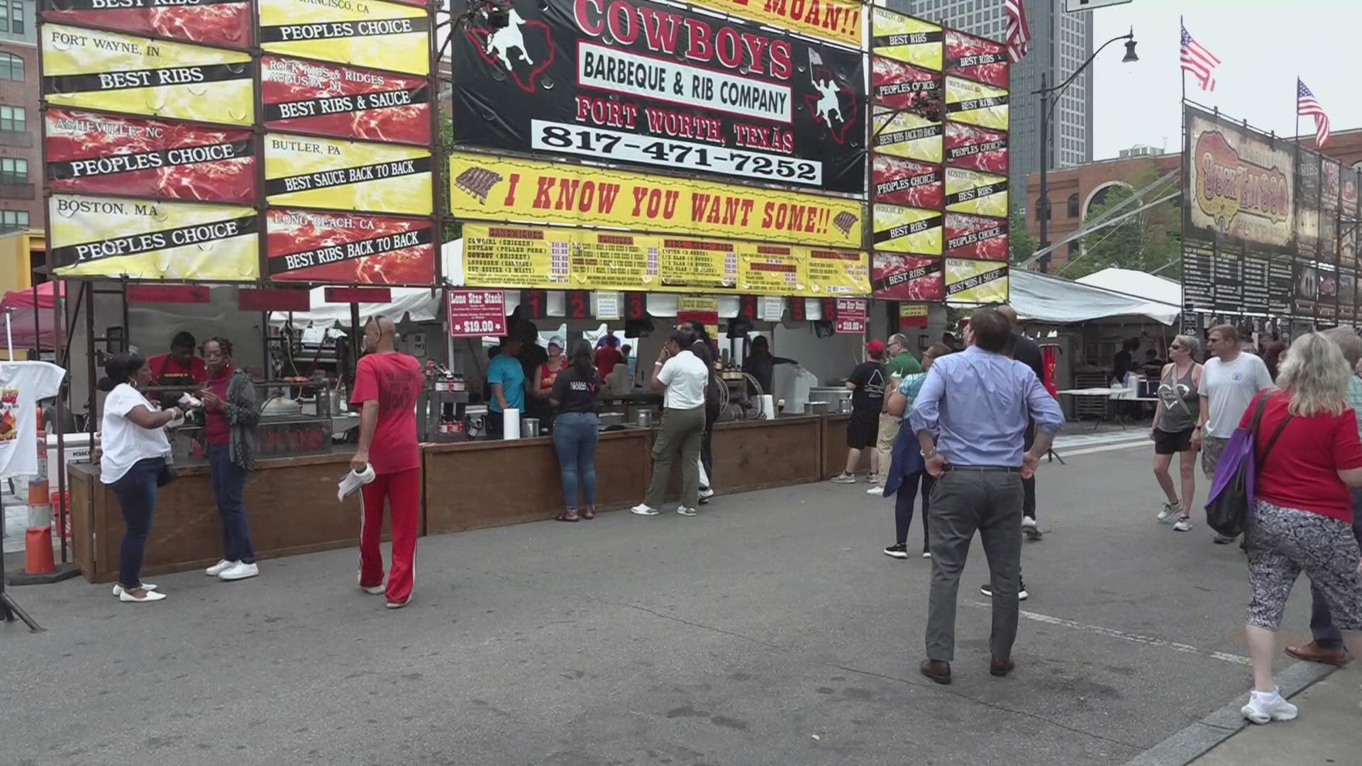 Jazz & Rib Fest runs from Friday through Sunday.