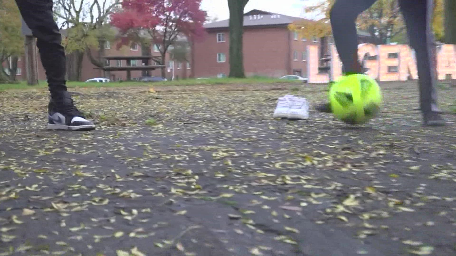 "Soccer means everything to this community and to me it's a place where I can stay out of trouble."